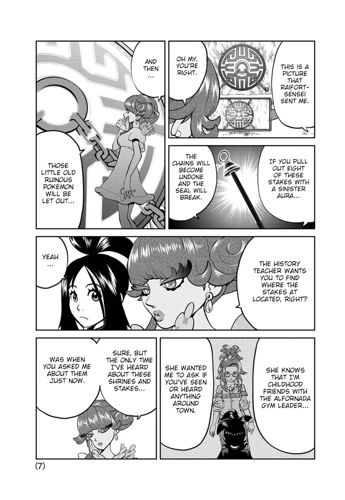 Pokémon SPECIAL Scarlet & Violet Chapter 32 page 7 - 