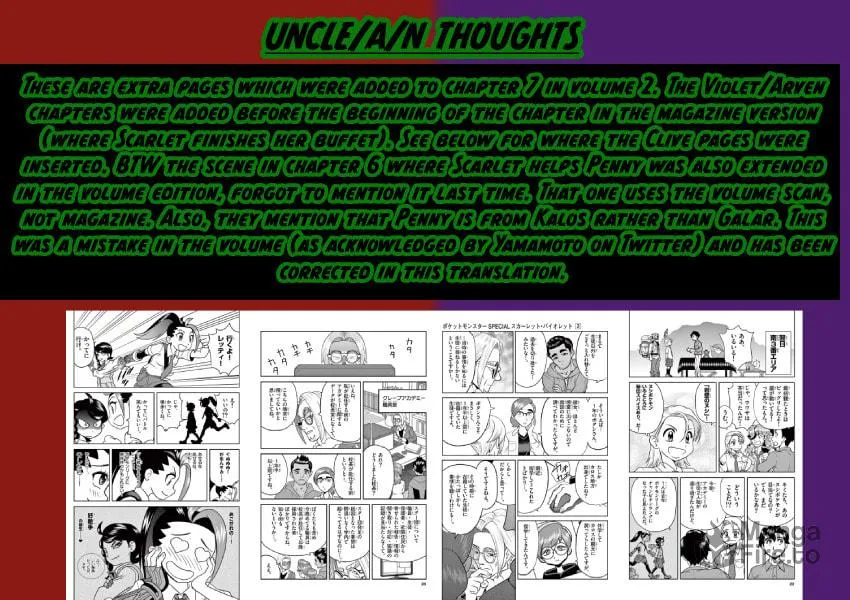 Pokémon SPECIAL Scarlet & Violet Chapter 7.5 page 23 - 