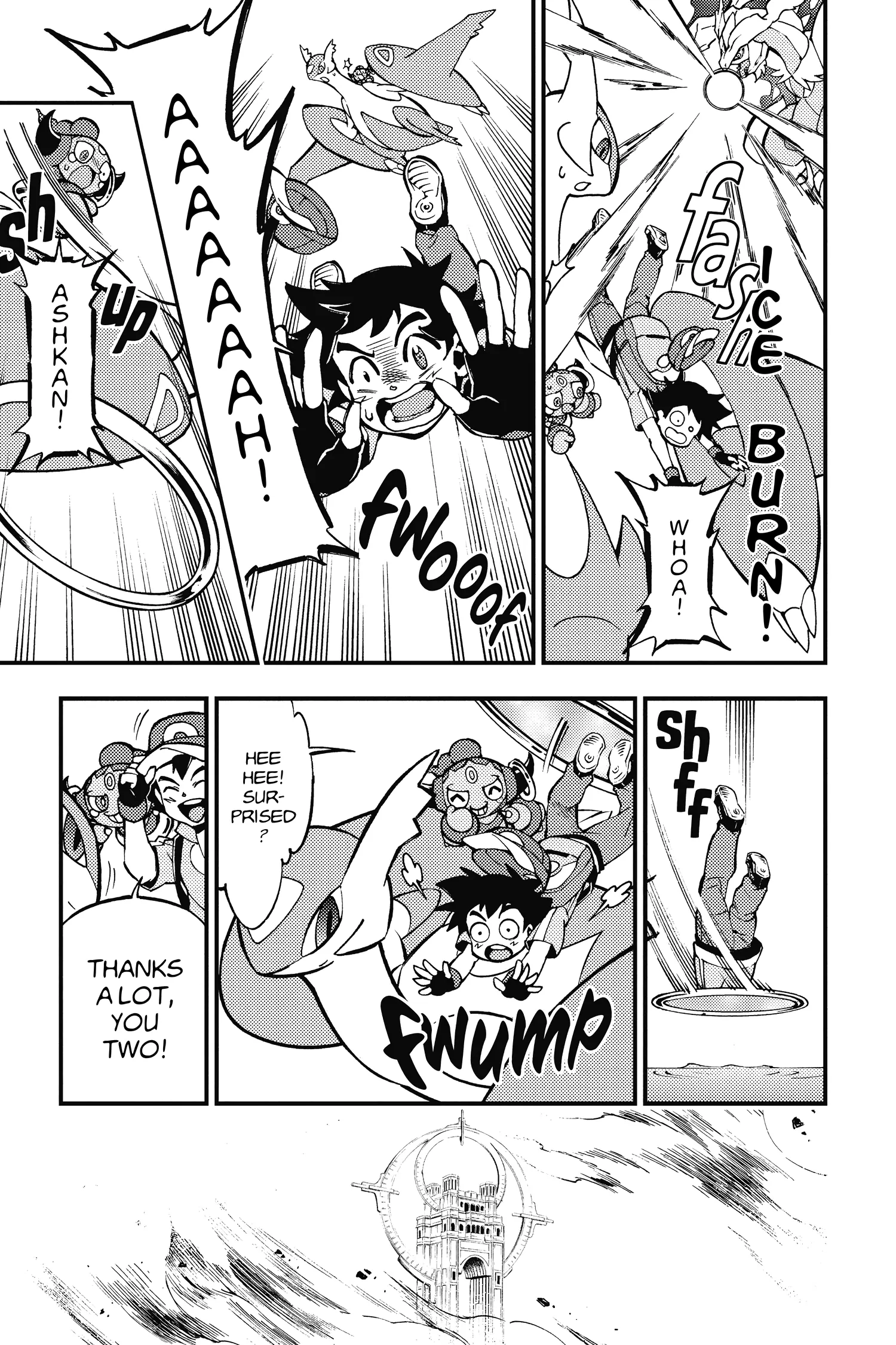 Pokémon the Movie XY - Kourin no Choumajin Hoopa Chapter 0 page 101 - 