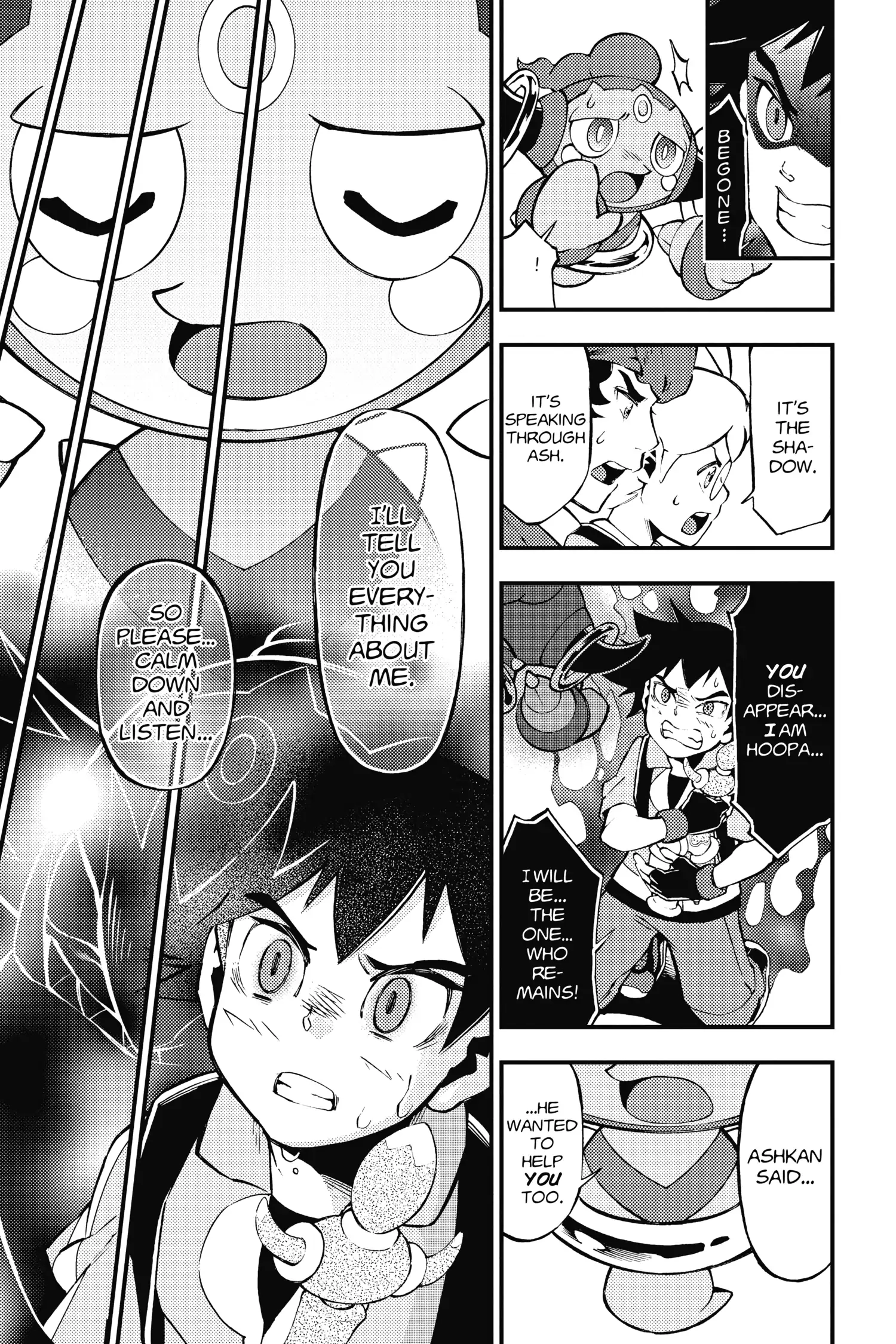 Pokémon the Movie XY - Kourin no Choumajin Hoopa Chapter 0 page 121 - 