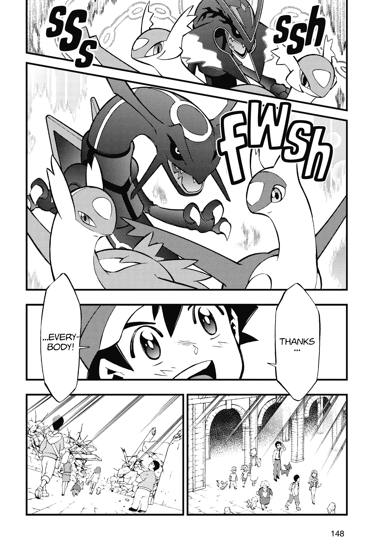 Pokémon the Movie XY - Kourin no Choumajin Hoopa Chapter 0 page 129 - 