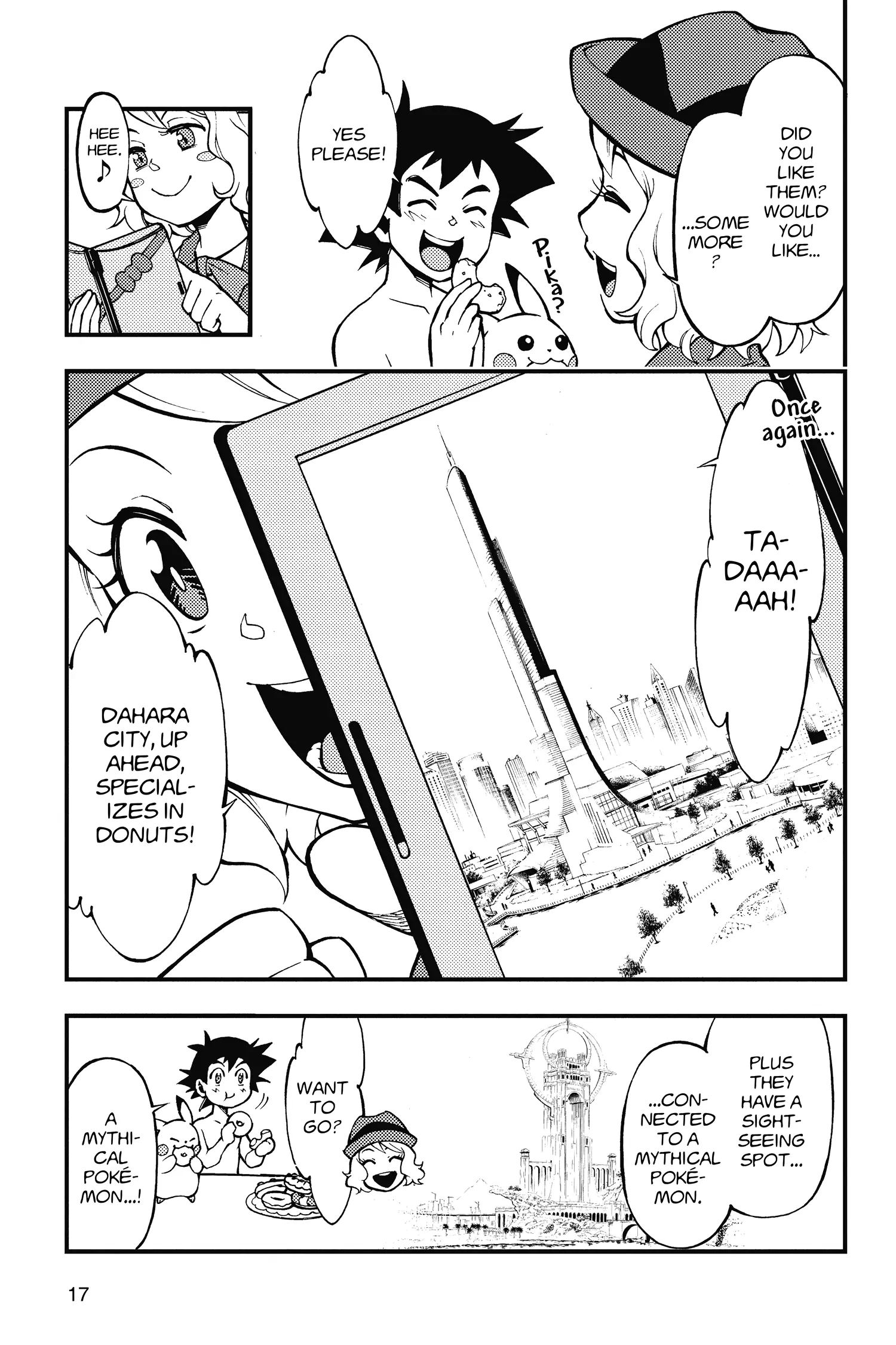 Pokémon the Movie XY - Kourin no Choumajin Hoopa Chapter 0 page 17 - 