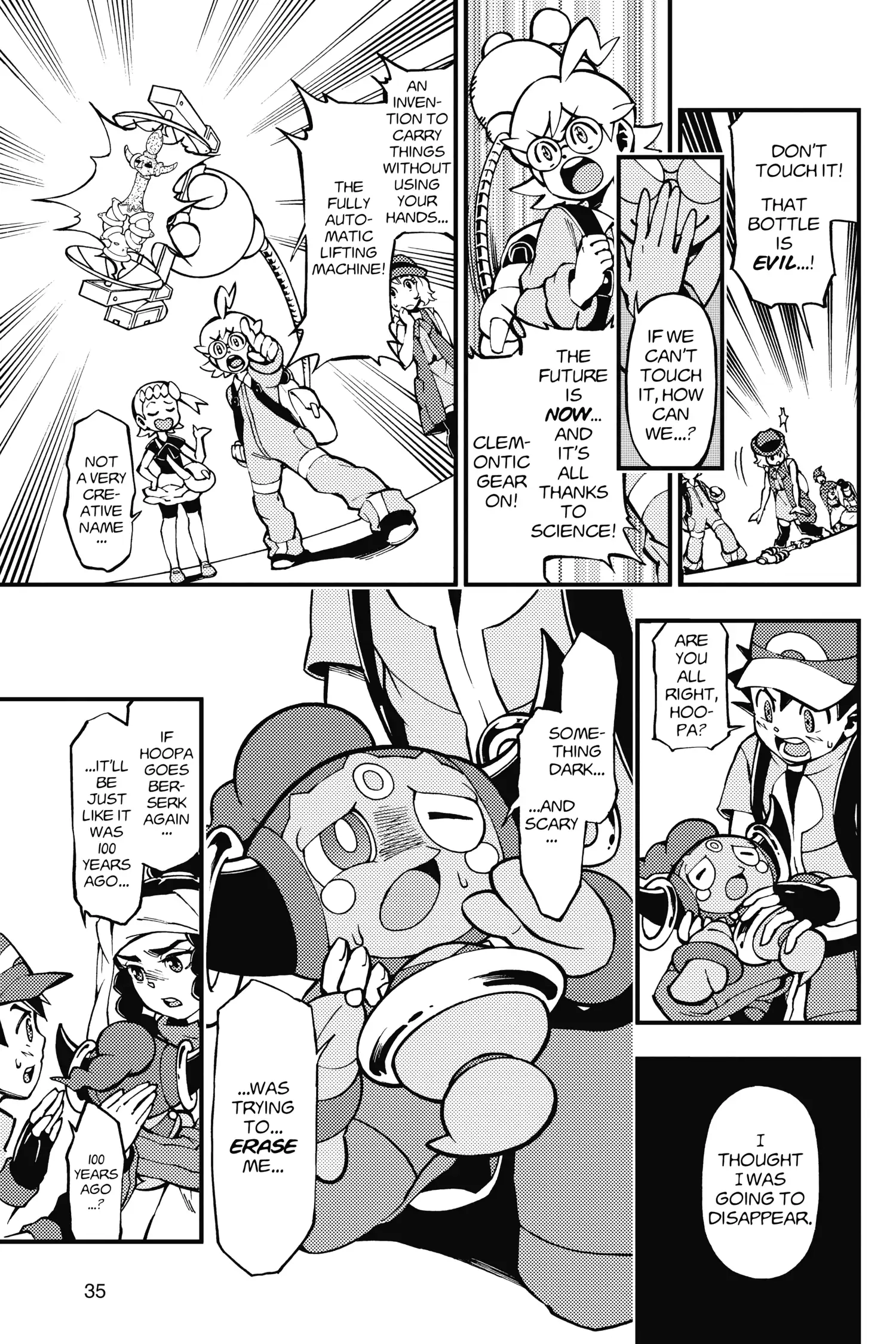 Pokémon the Movie XY - Kourin no Choumajin Hoopa Chapter 0 page 33 - 