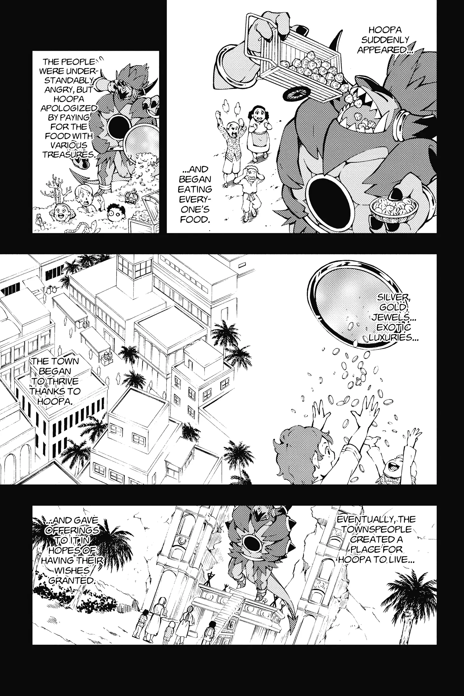 Pokémon the Movie XY - Kourin no Choumajin Hoopa Chapter 0 page 35 - 