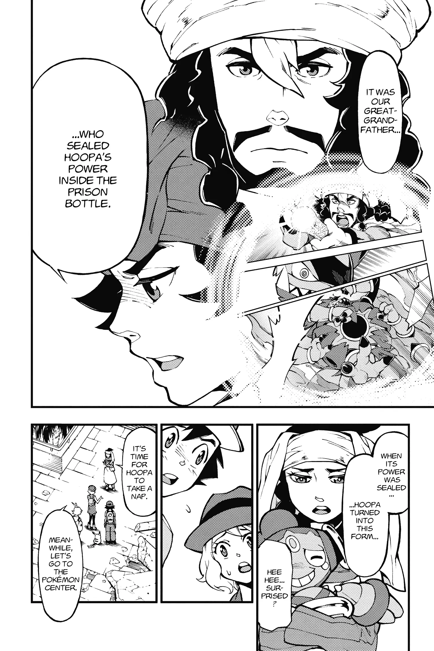 Pokémon the Movie XY - Kourin no Choumajin Hoopa Chapter 0 page 39 - 