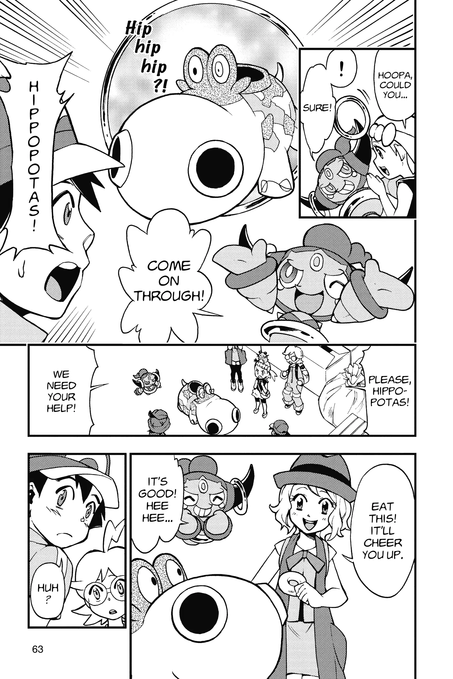 Pokémon the Movie XY - Kourin no Choumajin Hoopa Chapter 0 page 58 - 