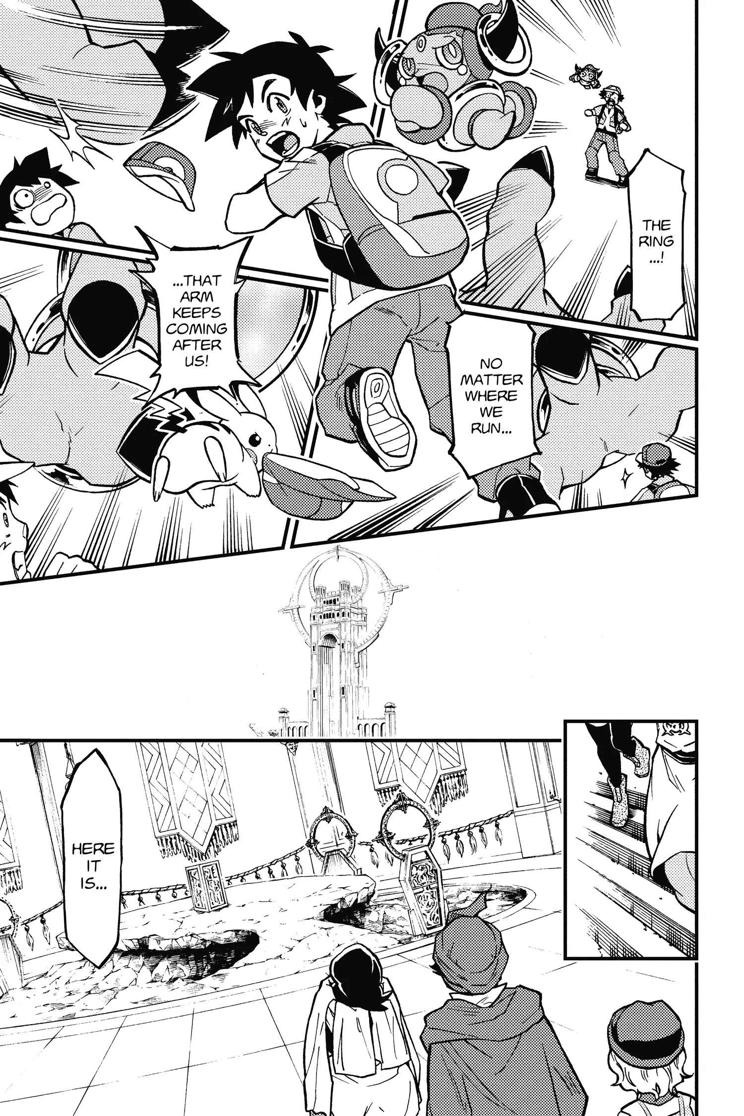 Pokémon the Movie XY - Kourin no Choumajin Hoopa Chapter 0 page 62 - 