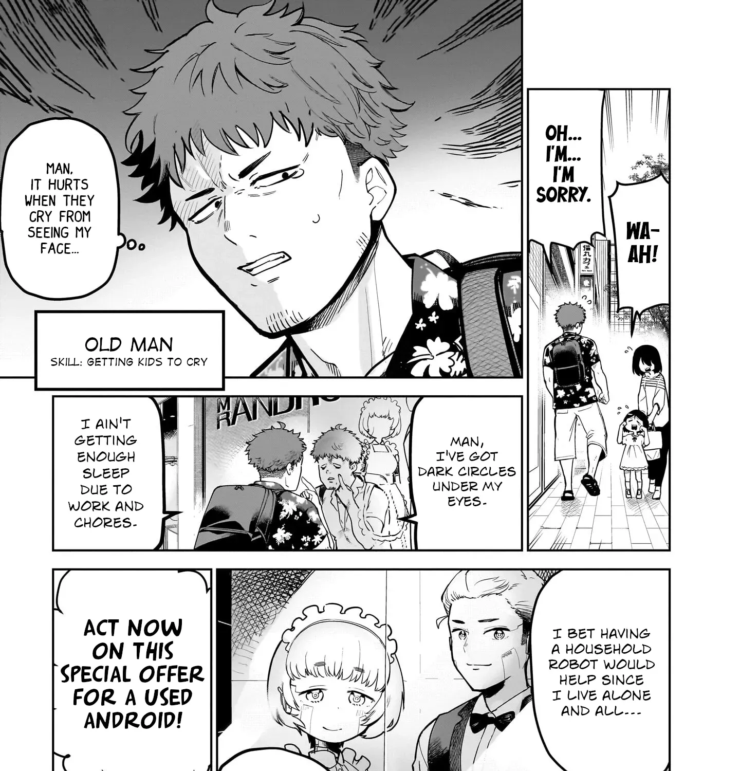 Ponkotsu Android Hama-san Chapter 1 page 12 - 