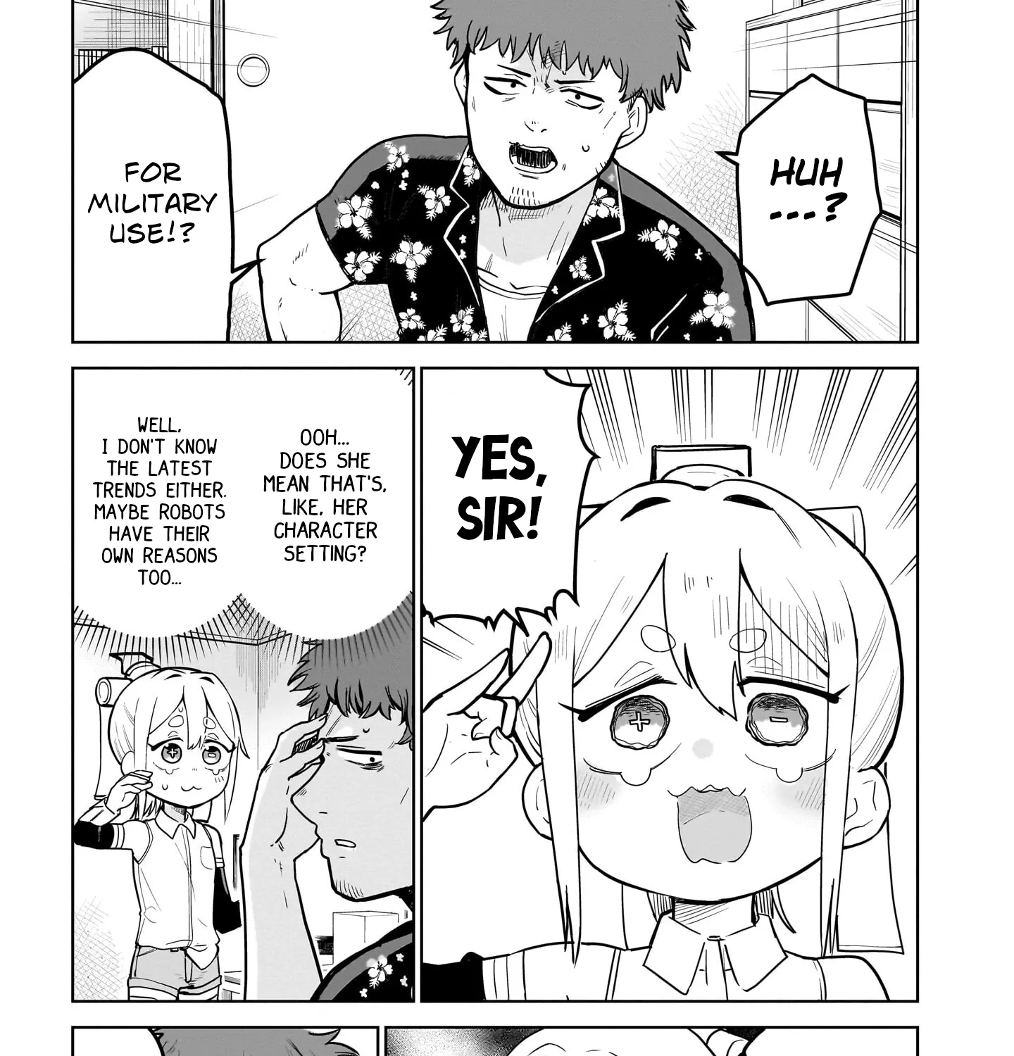 Ponkotsu Android Hama-san Chapter 1 page 24 - 