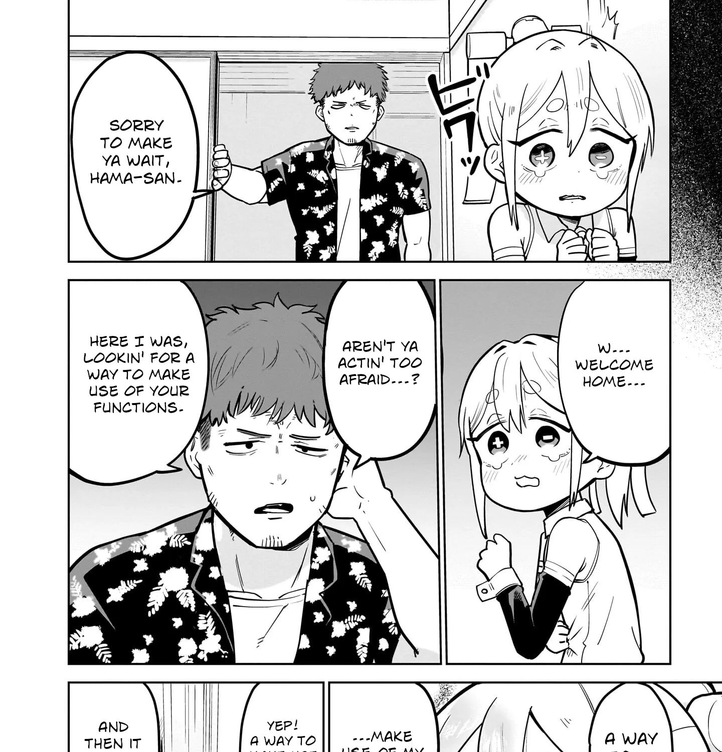 Ponkotsu Android Hama-san Chapter 2 page 19 - 