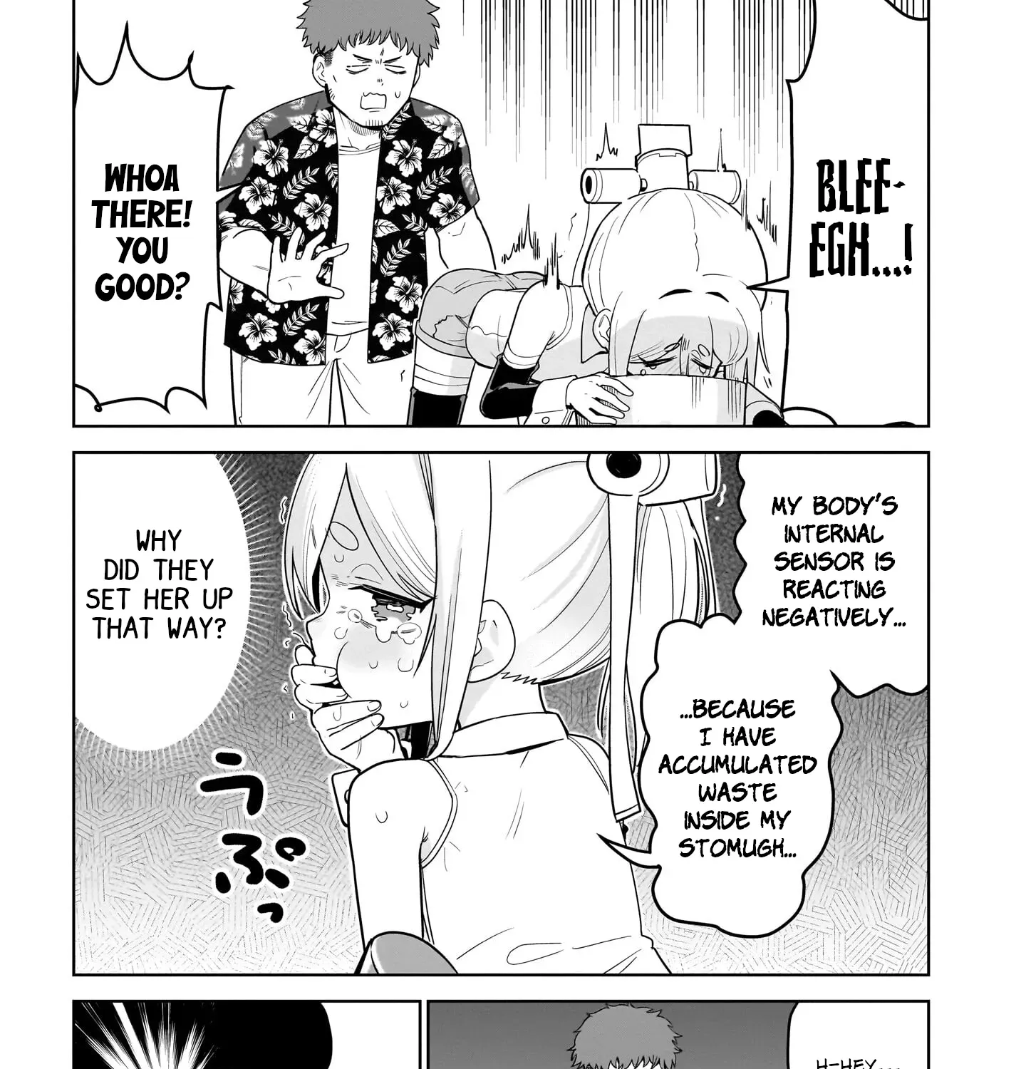 Ponkotsu Android Hama-san Chapter 3 page 21 - 