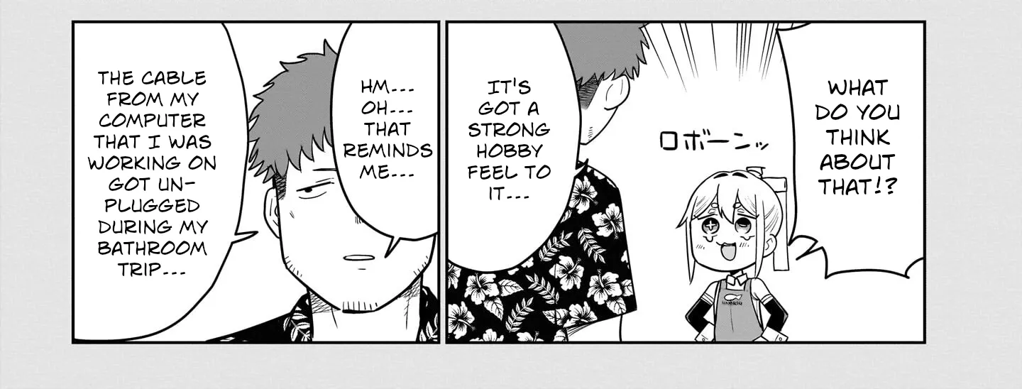 Ponkotsu Android Hama-san Chapter 3 page 34 - 