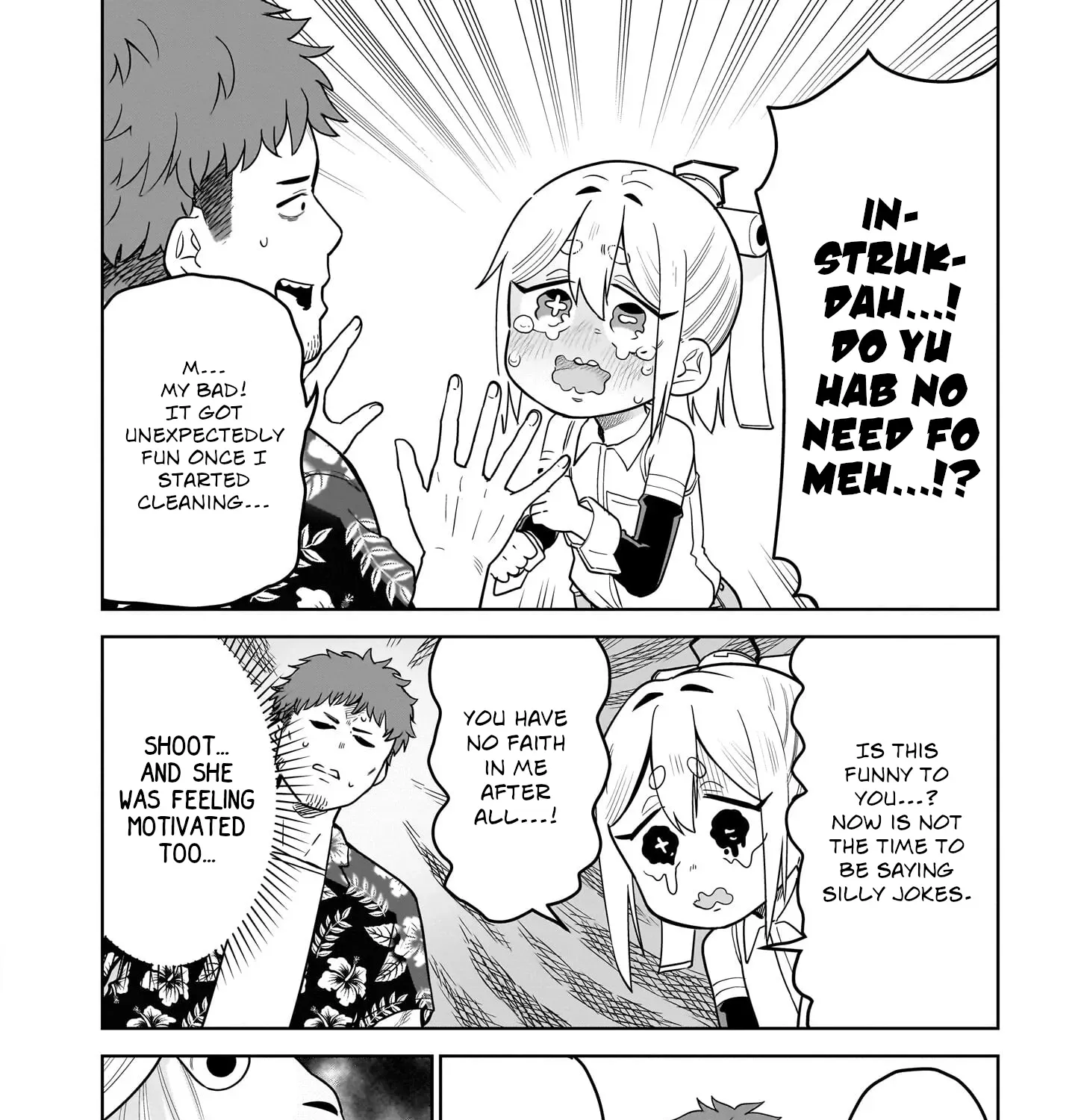 Ponkotsu Android Hama-san Chapter 3 page 7 - 