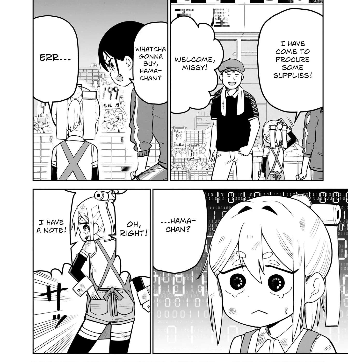 Ponkotsu Android Hama-san Chapter 4 page 27 - 