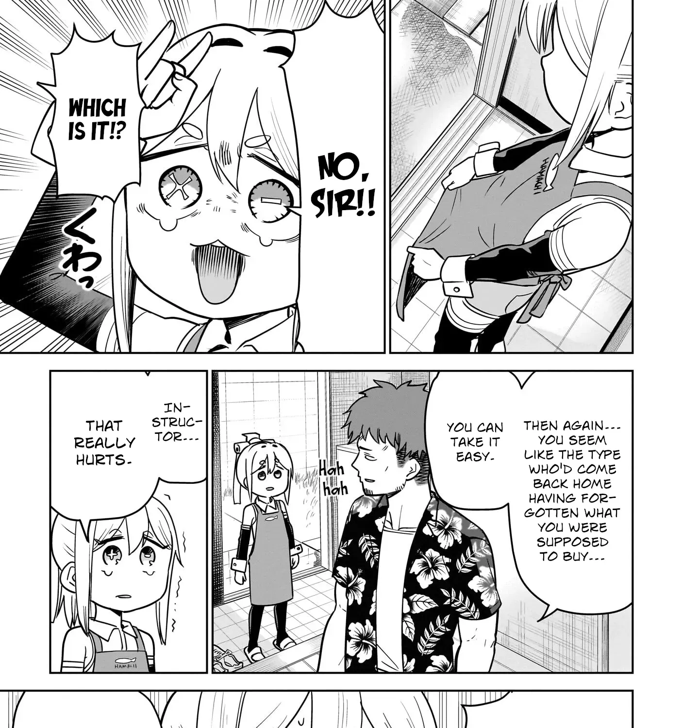 Ponkotsu Android Hama-san Chapter 4 page 9 - 