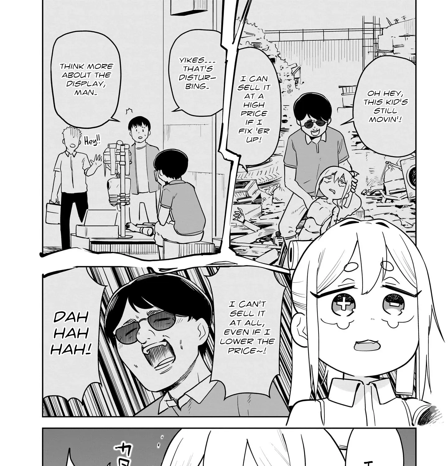 Ponkotsu Android Hama-san Chapter 5 page 15 - 