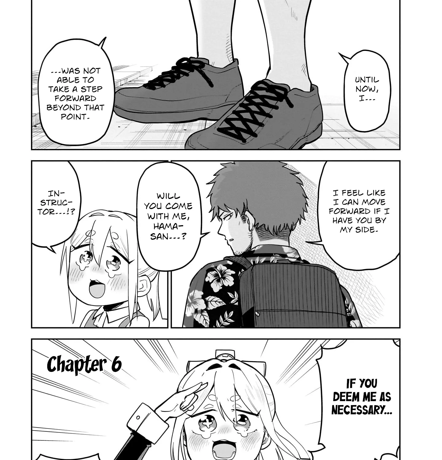 Ponkotsu Android Hama-san Chapter 6 page 1 - 