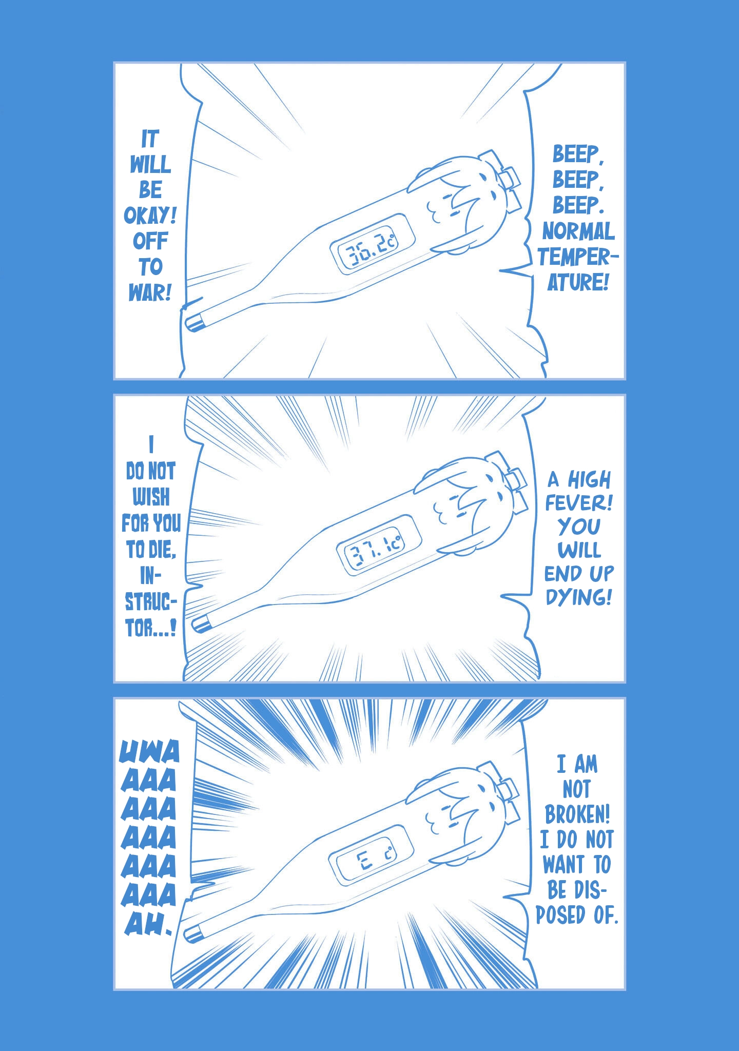 Ponkotsu Android Hama-san Chapter 8.1 page 13 - 