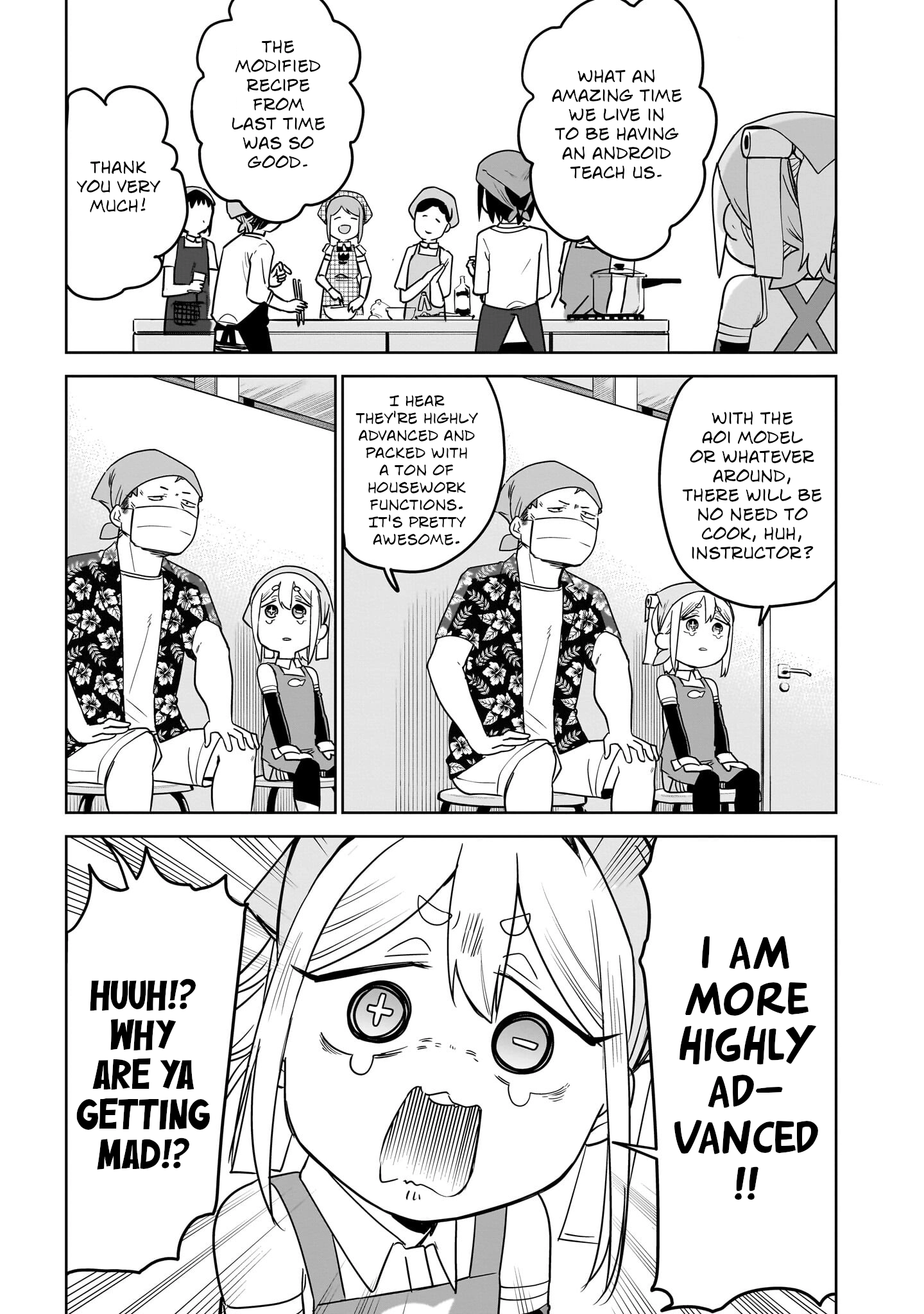 Ponkotsu Android Hama-san Chapter 9 page 11 - 