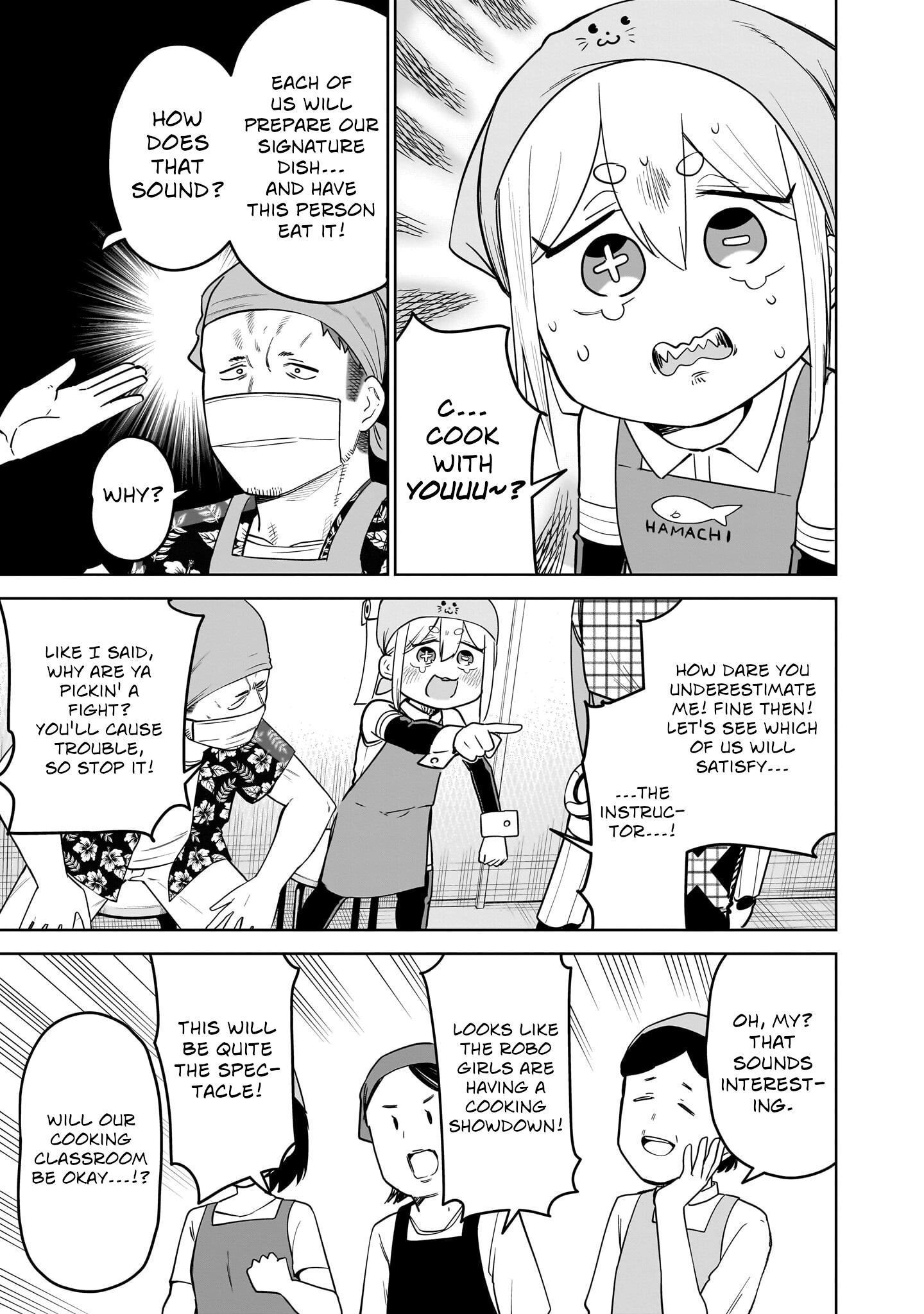 Ponkotsu Android Hama-san Chapter 9 page 13 - 