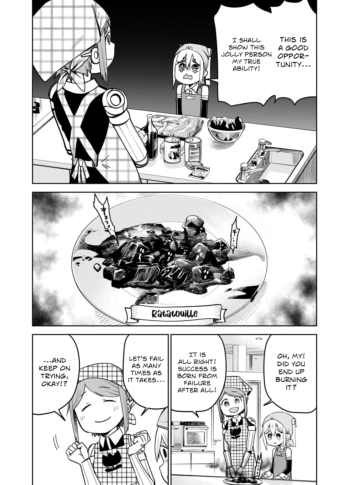 Ponkotsu Android Hama-san Chapter 9 page 10 - 