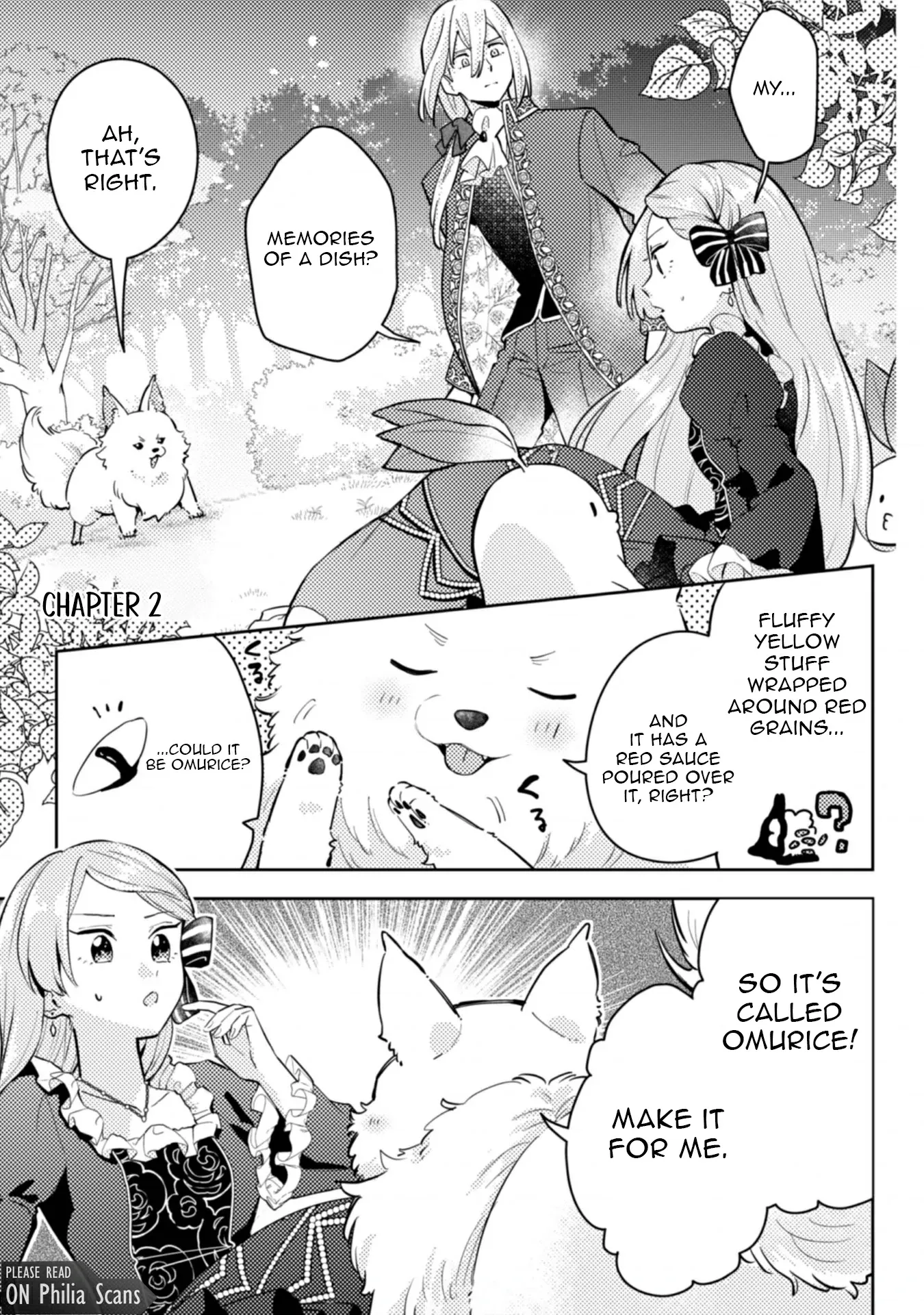 Ponkotsu Reijou ni Tensei Shitara, Mofumofu kara Ouji no Meshiuma Yome ni Ninmeisaremashita Chapter 2 page 2 - 