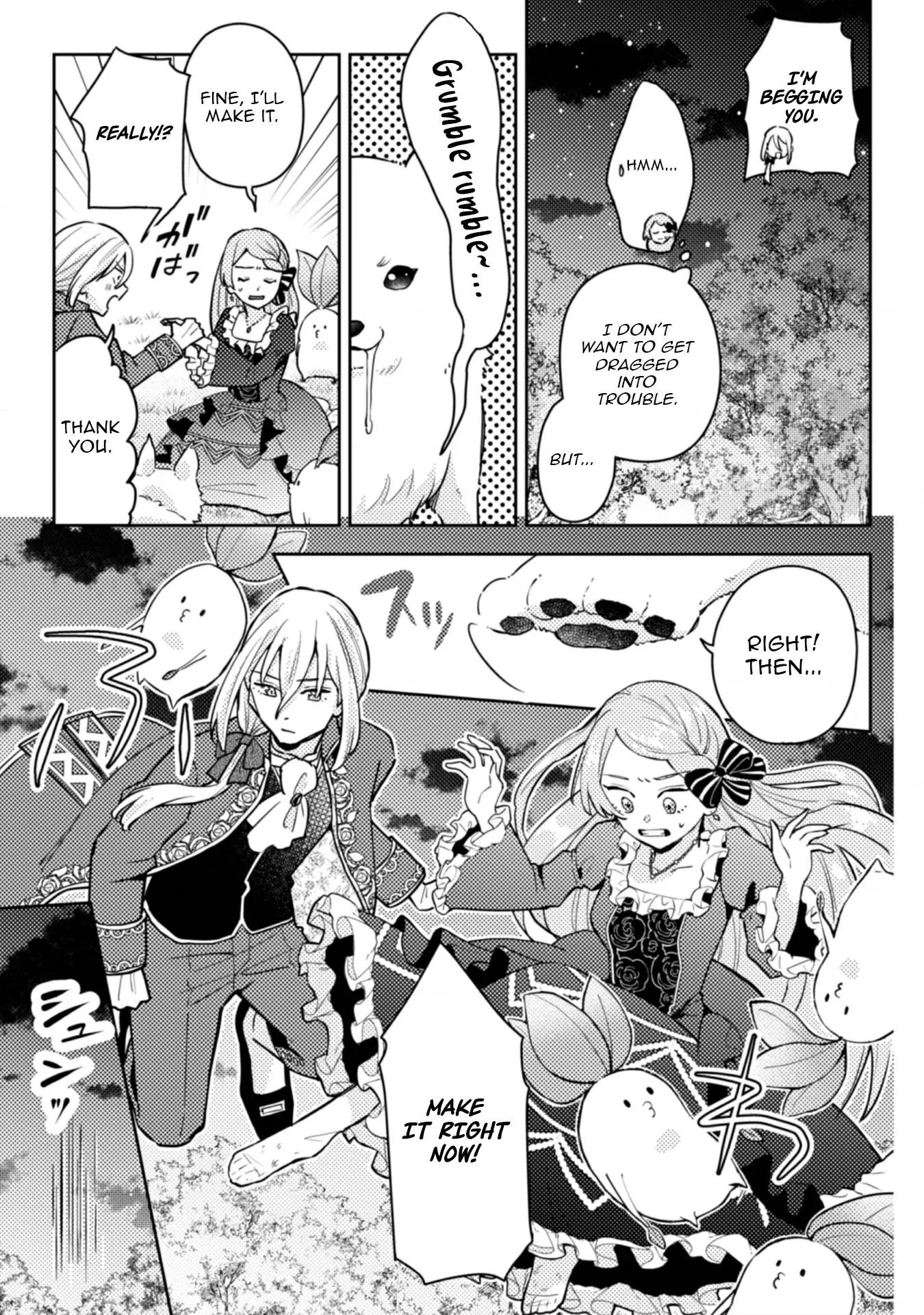 Ponkotsu Reijou ni Tensei Shitara, Mofumofu kara Ouji no Meshiuma Yome ni Ninmeisaremashita Chapter 2 page 4 - 