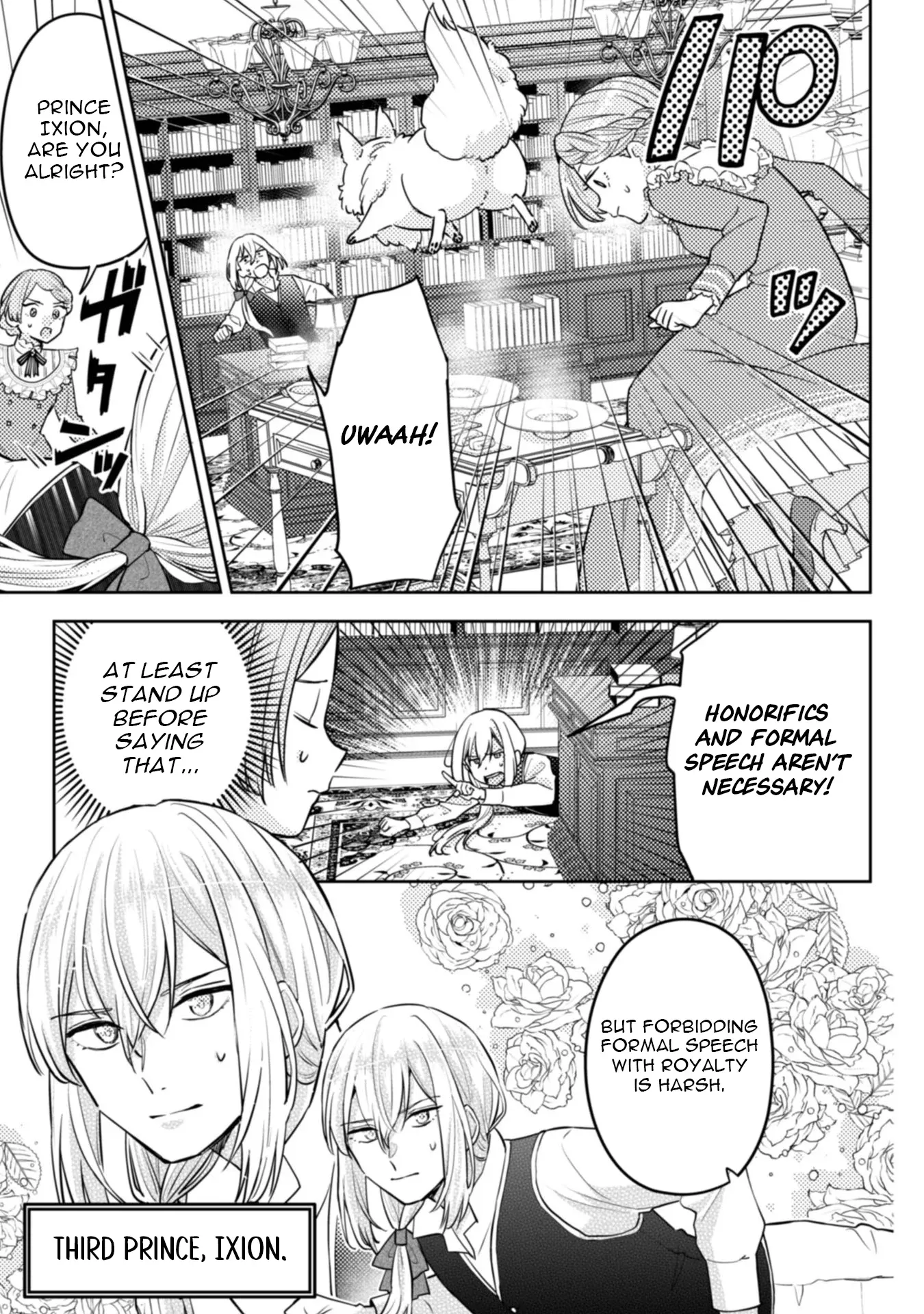 Ponkotsu Reijou ni Tensei Shitara, Mofumofu kara Ouji no Meshiuma Yome ni Ninmeisaremashita Chapter 3 page 13 - 