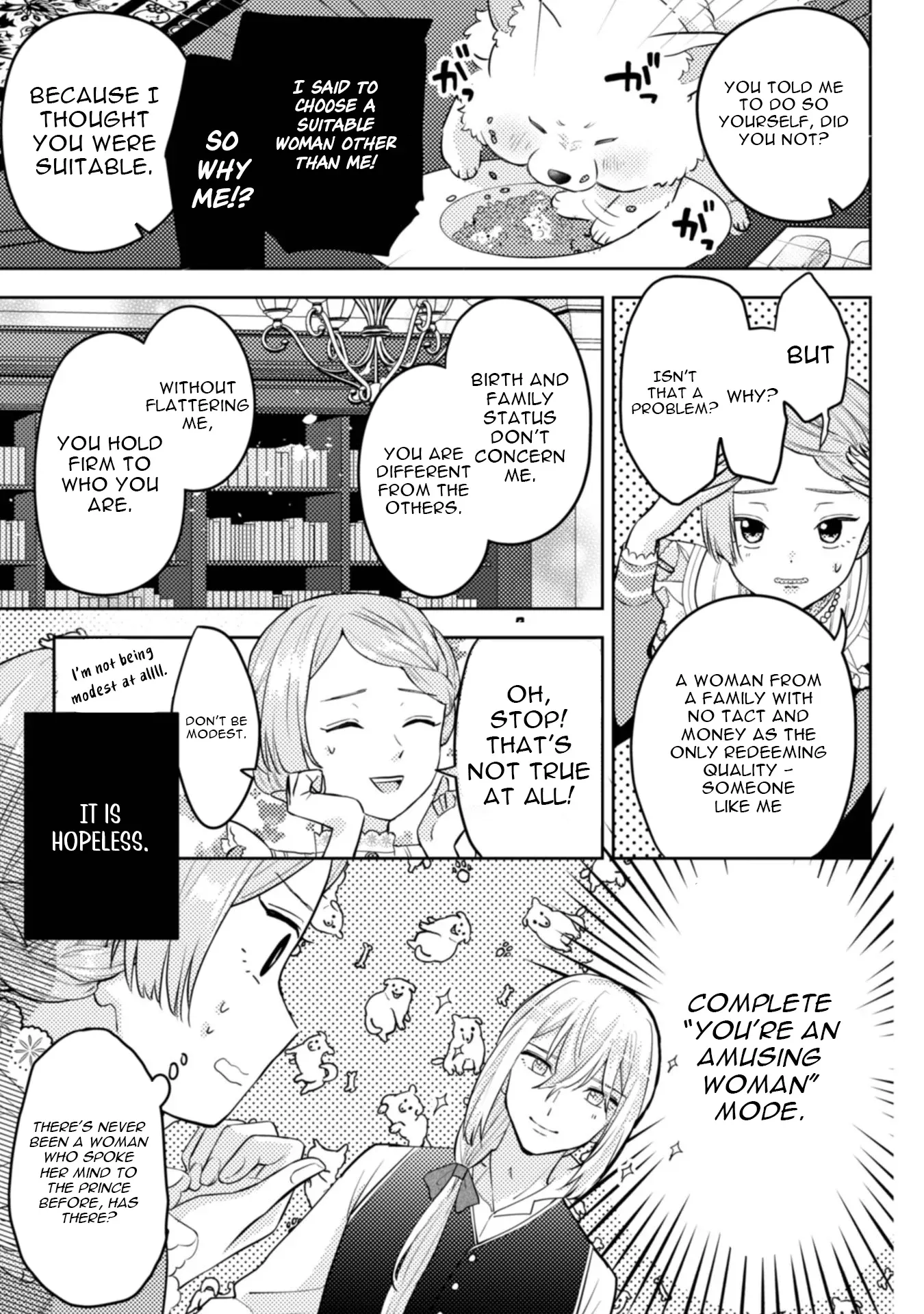 Ponkotsu Reijou ni Tensei Shitara, Mofumofu kara Ouji no Meshiuma Yome ni Ninmeisaremashita Chapter 3 page 19 - 