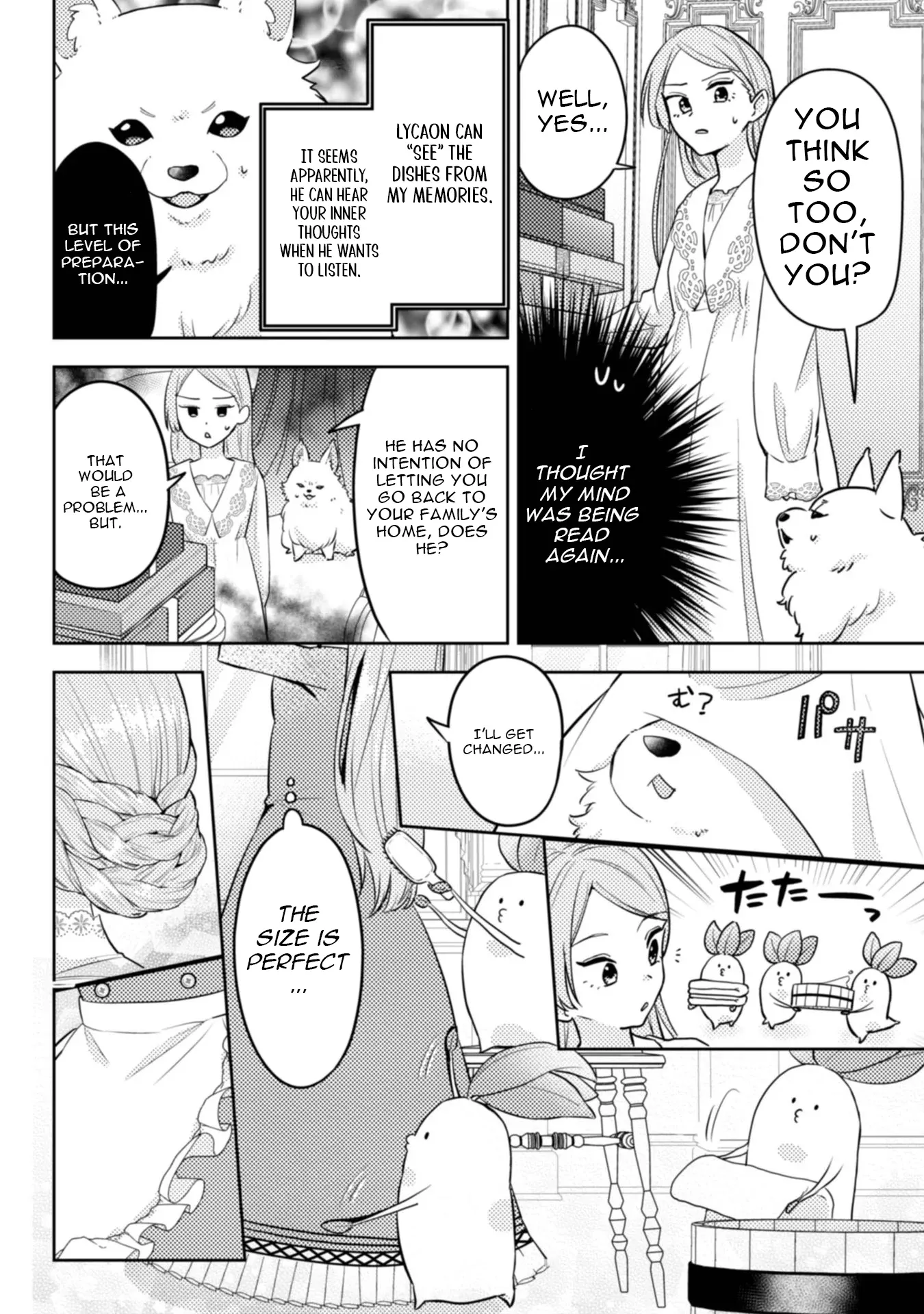 Ponkotsu Reijou ni Tensei Shitara, Mofumofu kara Ouji no Meshiuma Yome ni Ninmeisaremashita Chapter 3 page 6 - 