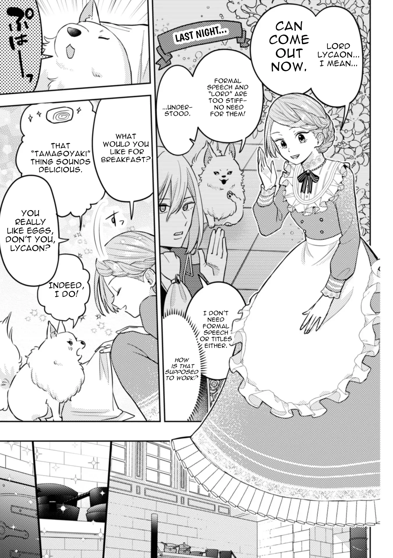 Ponkotsu Reijou ni Tensei Shitara, Mofumofu kara Ouji no Meshiuma Yome ni Ninmeisaremashita Chapter 3 page 7 - 