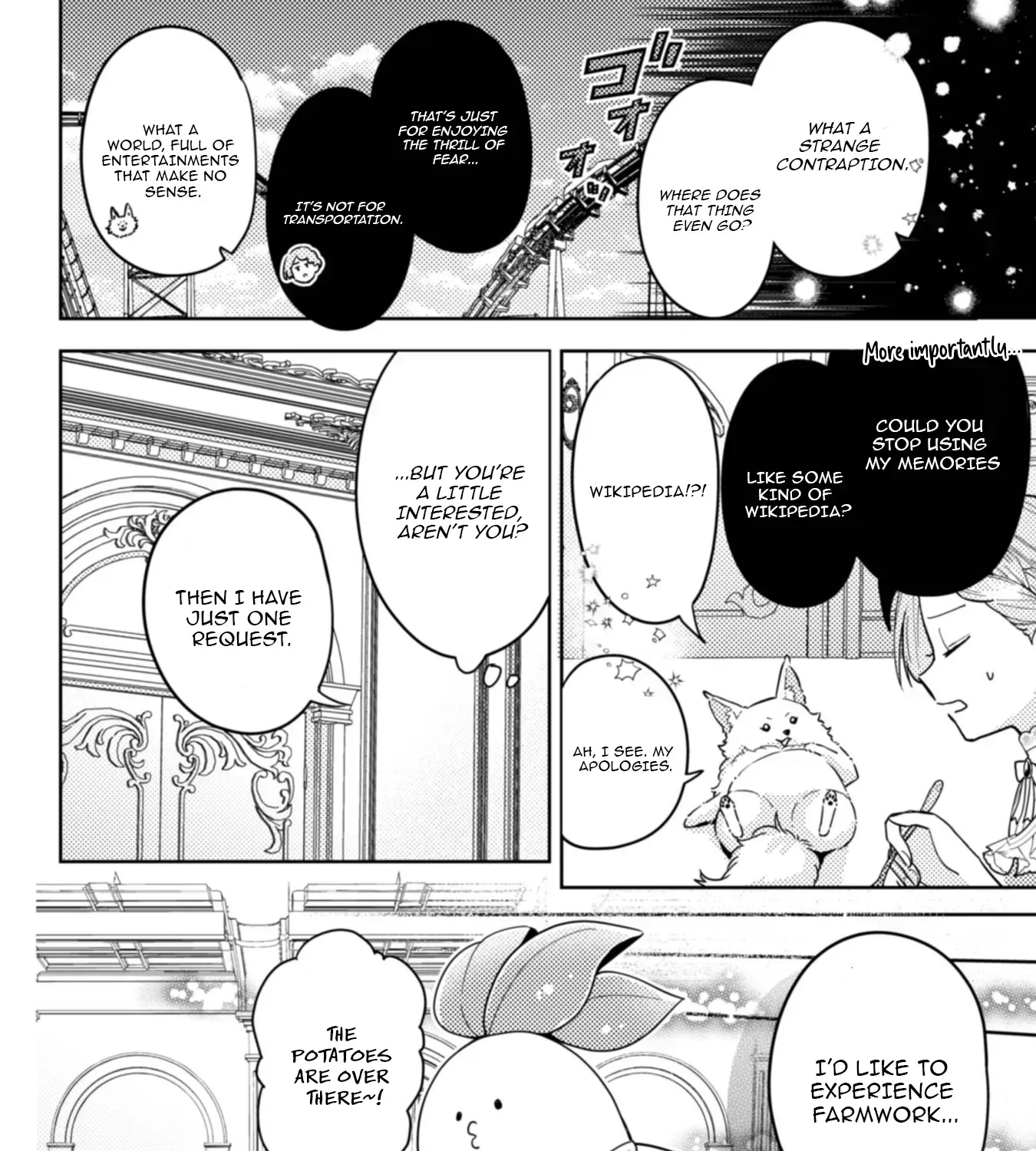 Ponkotsu Reijou ni Tensei Shitara, Mofumofu kara Ouji no Meshiuma Yome ni Ninmeisaremashita Chapter 4 page 35 - 