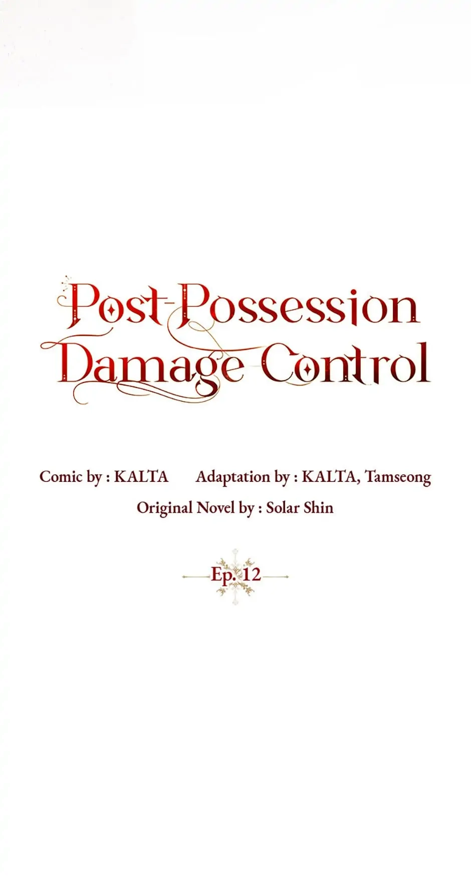 Post-Possession Damage Control Chapter 12 page 28 - 