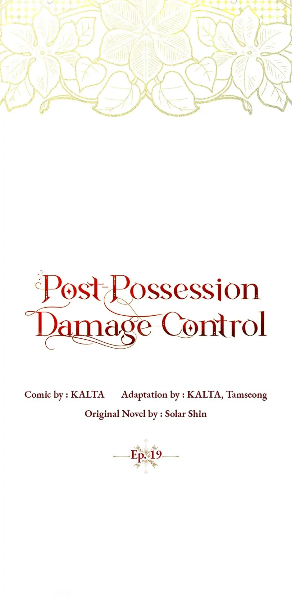 Post-Possession Damage Control Chapter 19 page 26 - 