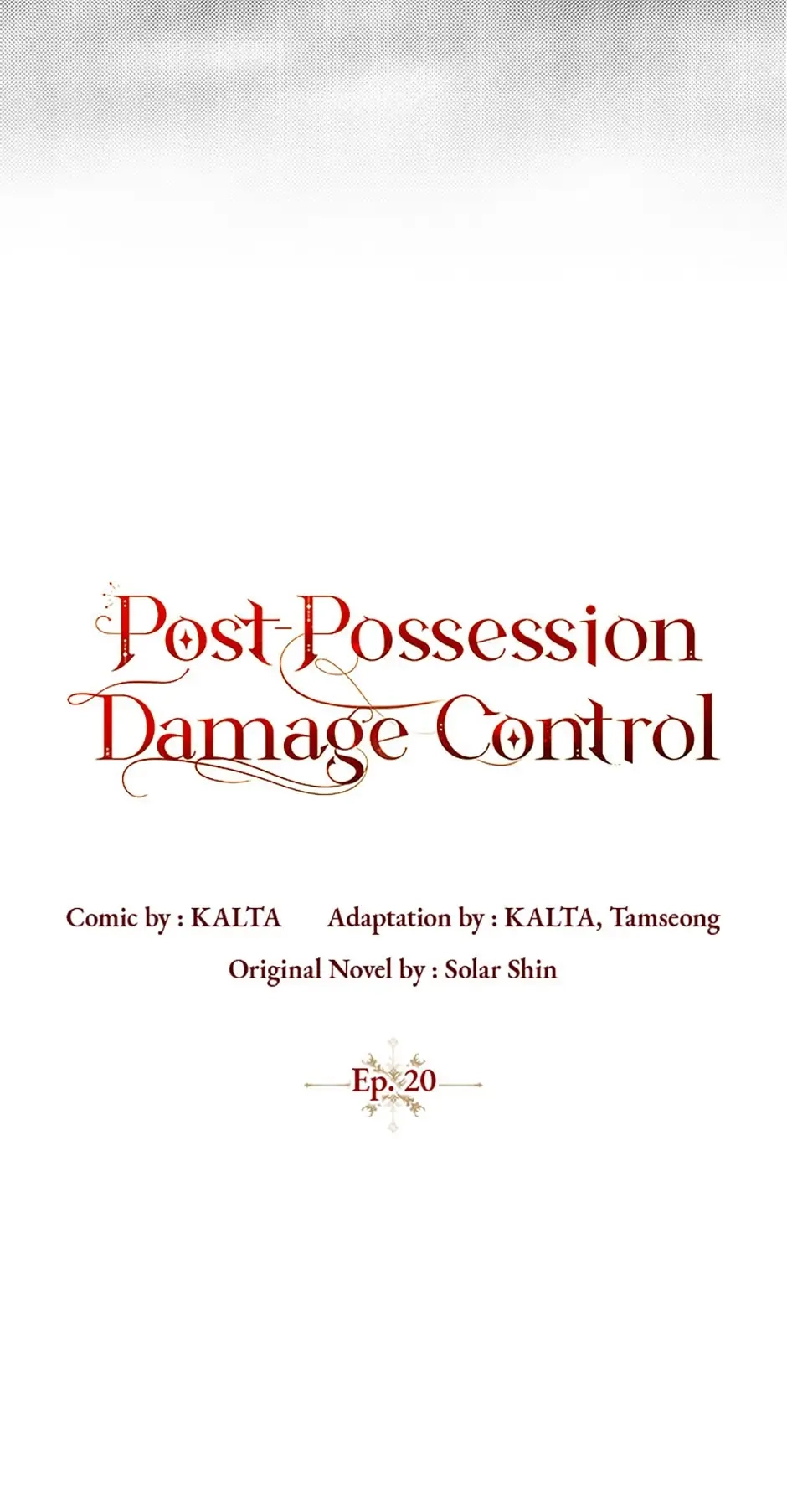 Post-Possession Damage Control Chapter 20 page 16 - 