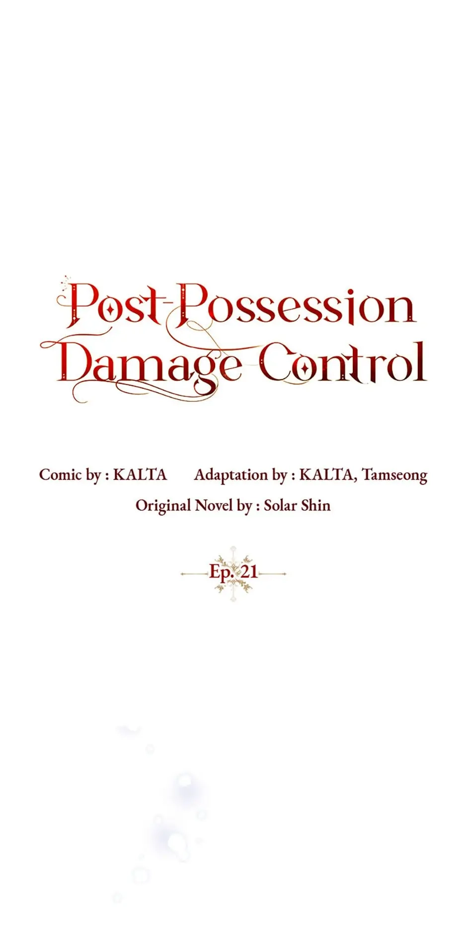Post-Possession Damage Control Chapter 21 page 11 - 