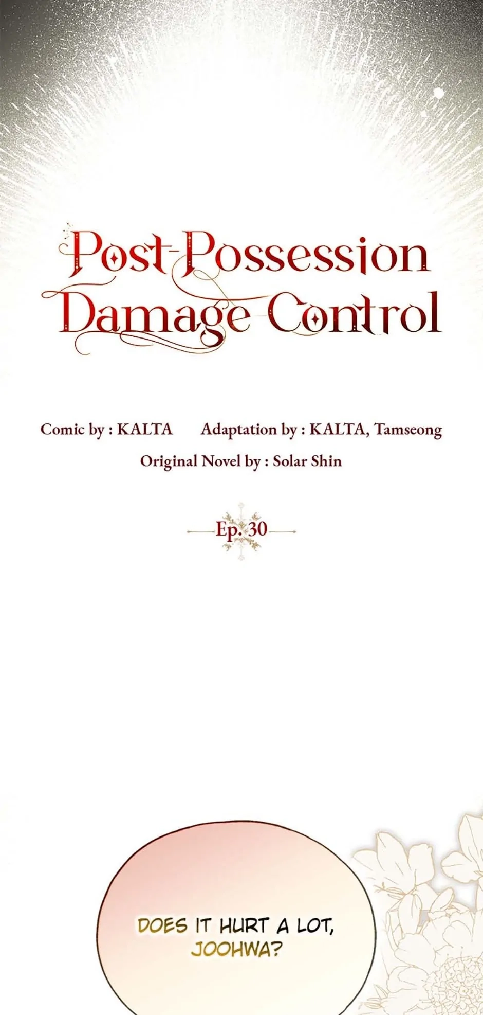 Post-Possession Damage Control Chapter 30 page 36 - 