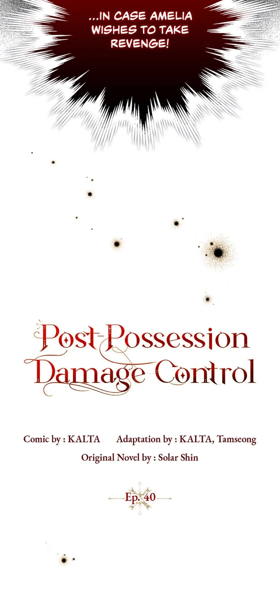 Post-Possession Damage Control Chapter 40 page 5 - 
