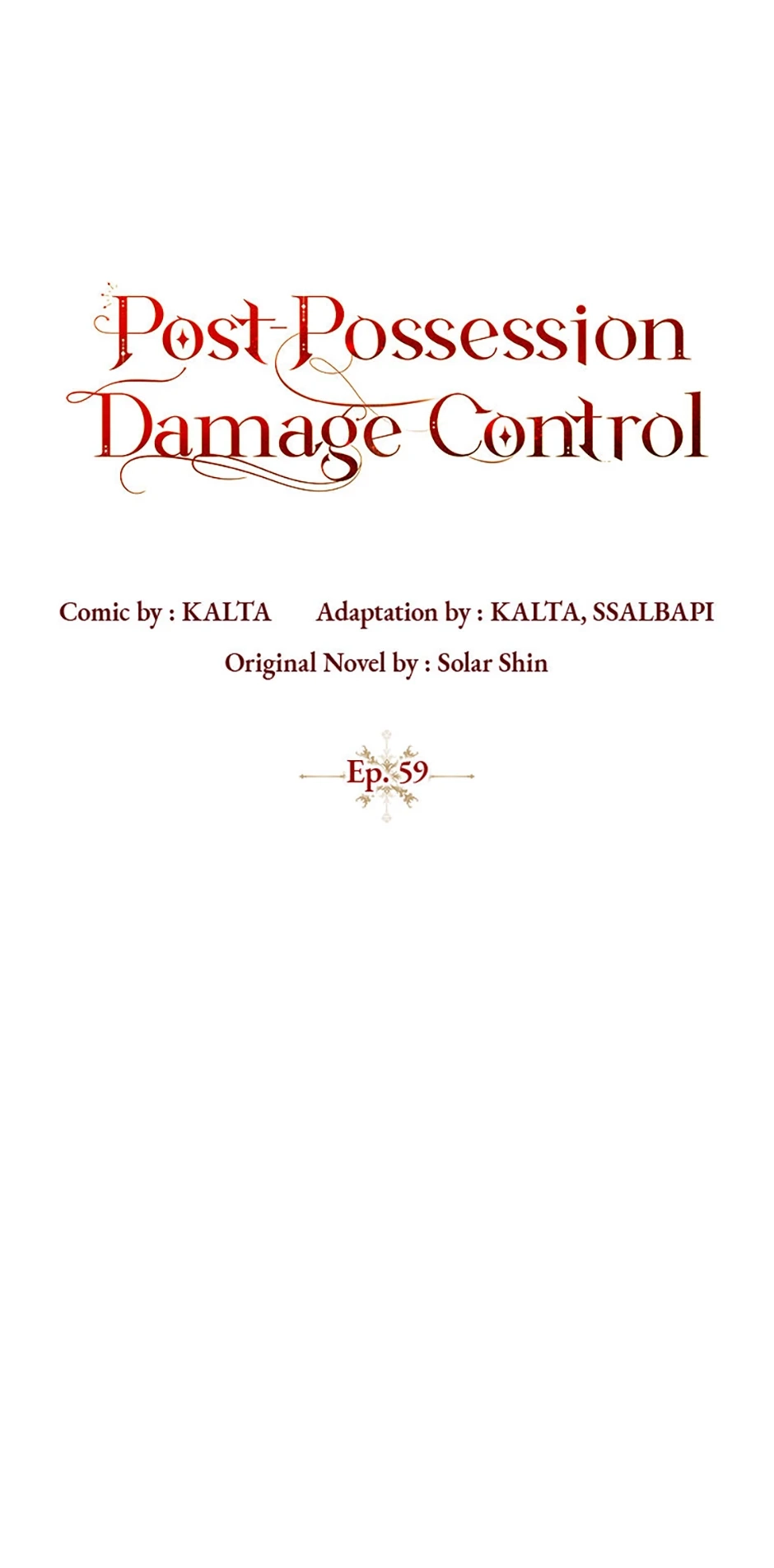 Post-Possession Damage Control Chapter 59 page 30 - 