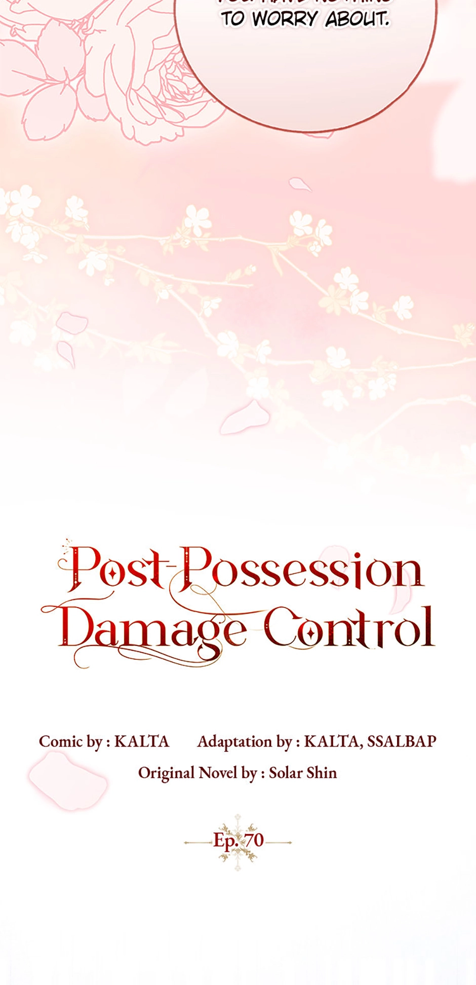 Post-Possession Damage Control Chapter 70 page 13 - 