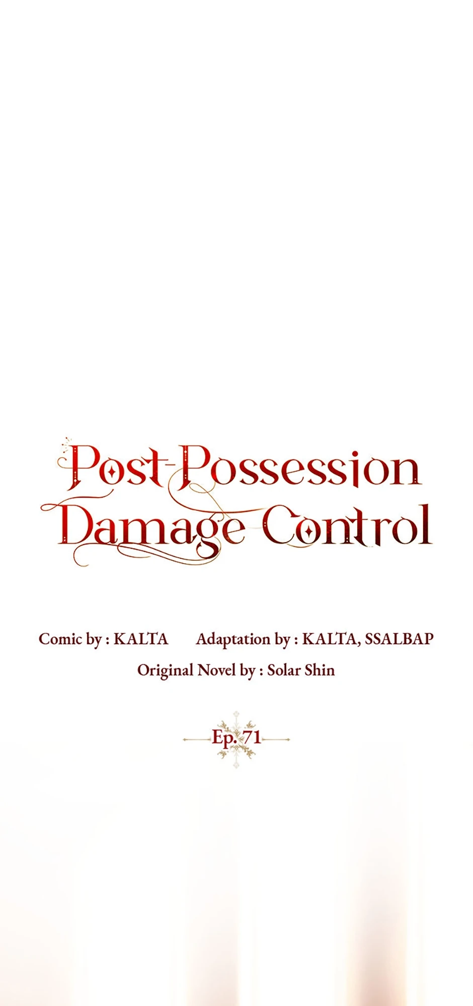 Post-Possession Damage Control Chapter 71 page 11 - 