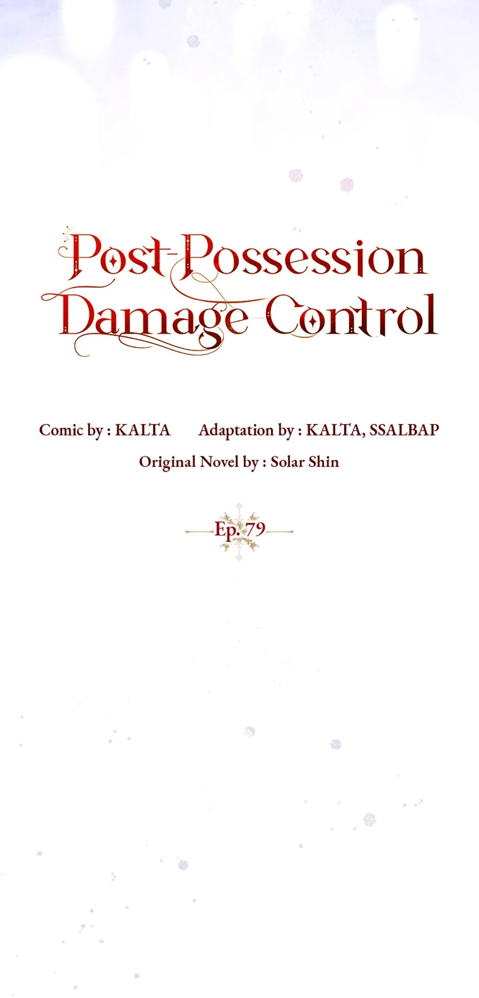 Post-Possession Damage Control Chapter 79 page 9 - 