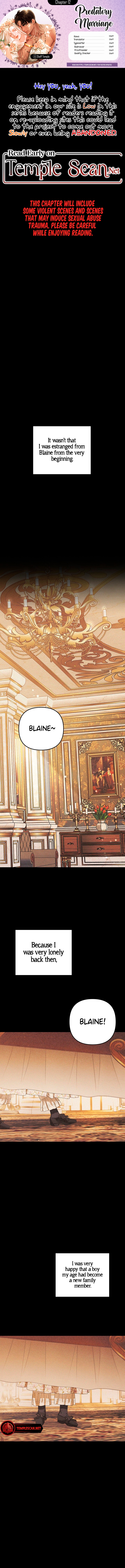 Predatory Marriage (Complete Edition) Chapter 12 page 1 - 