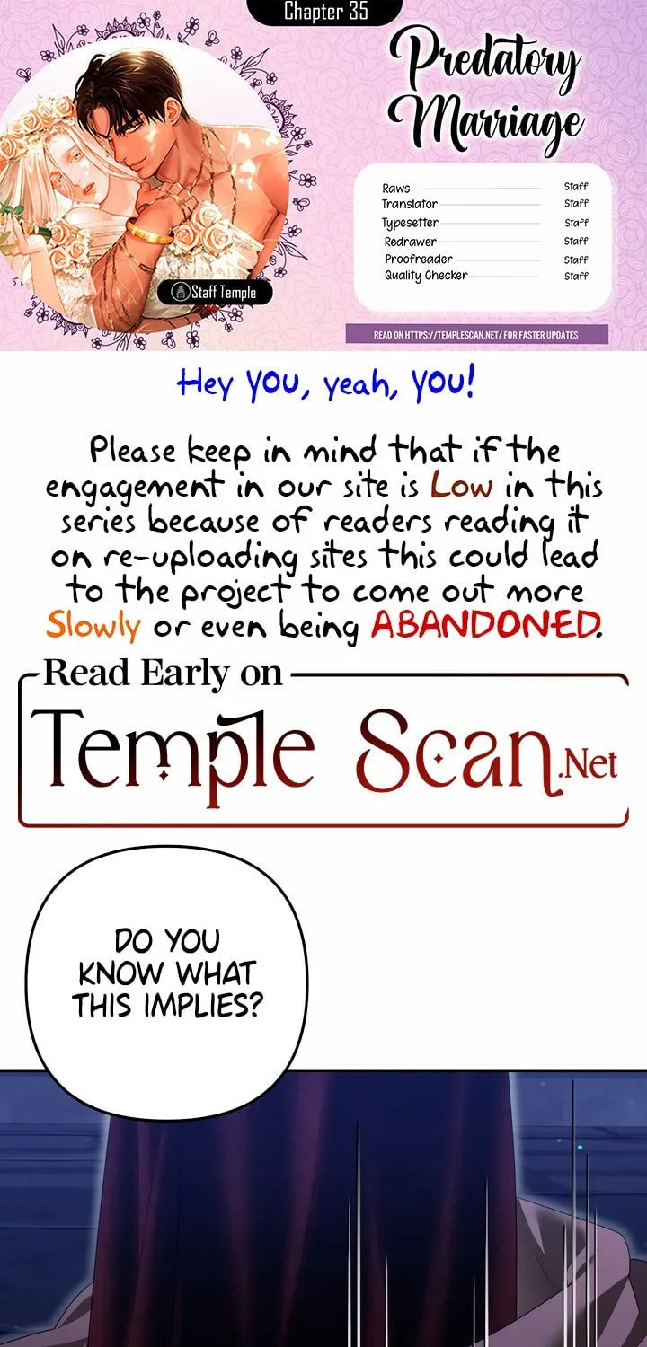 Predatory Marriage Chapter 35 page 1 - 