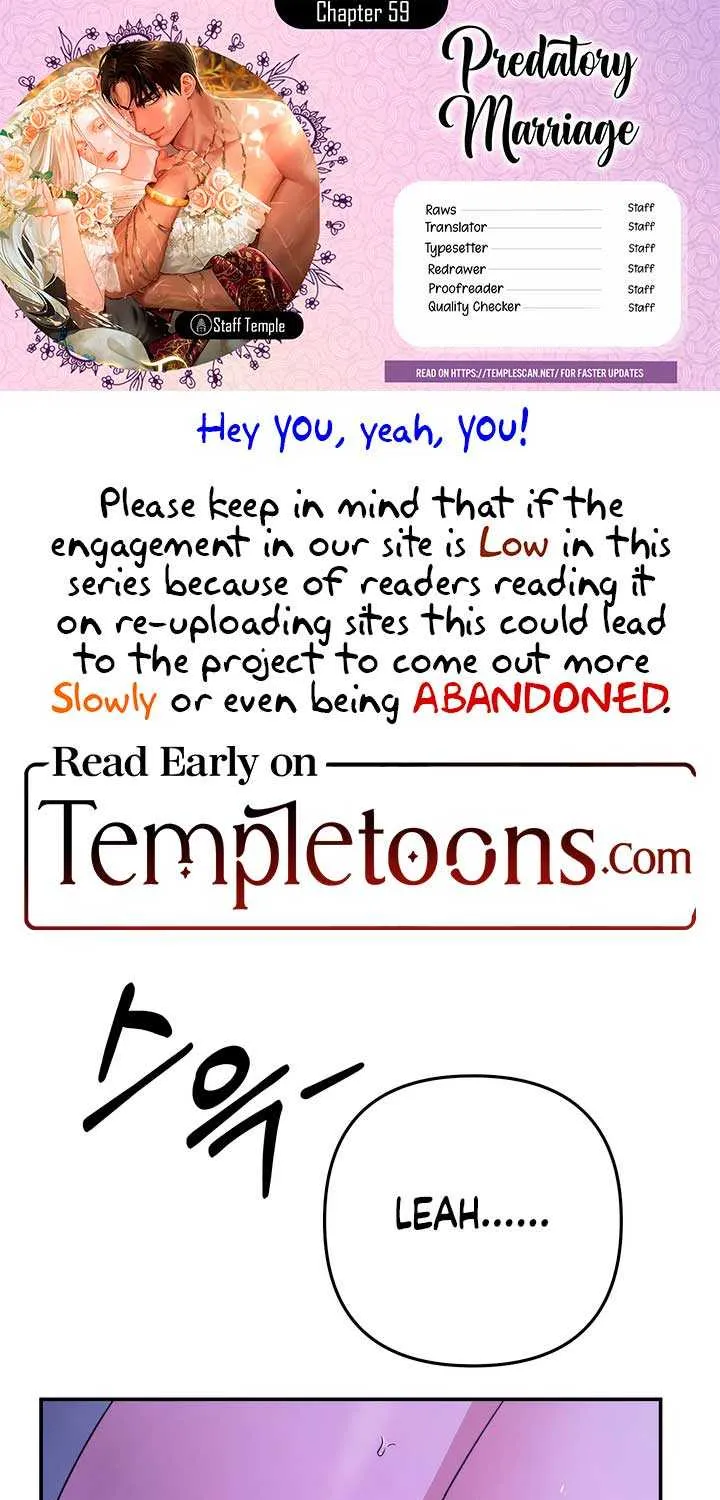 Predatory Marriage Chapter 59 page 1 - 