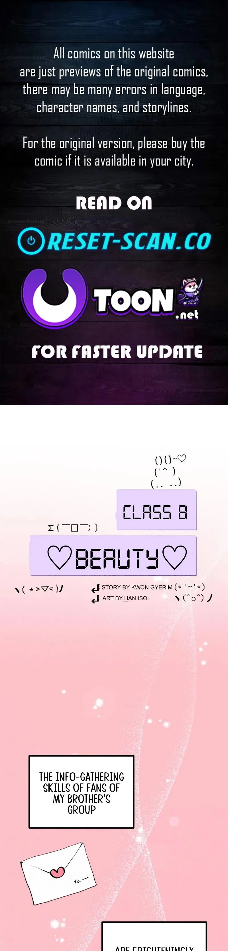 Pretty Girl From Class 8 Chapter 3 page 1 - 
