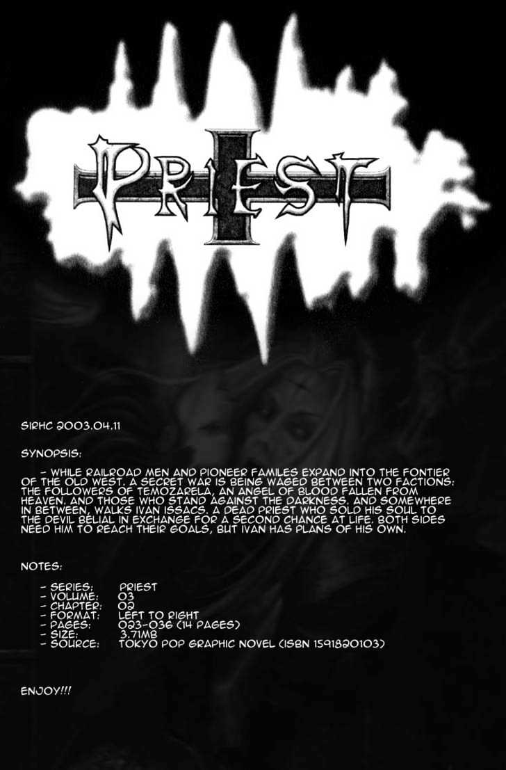 Priest Chapter 2.3 page 1 - 