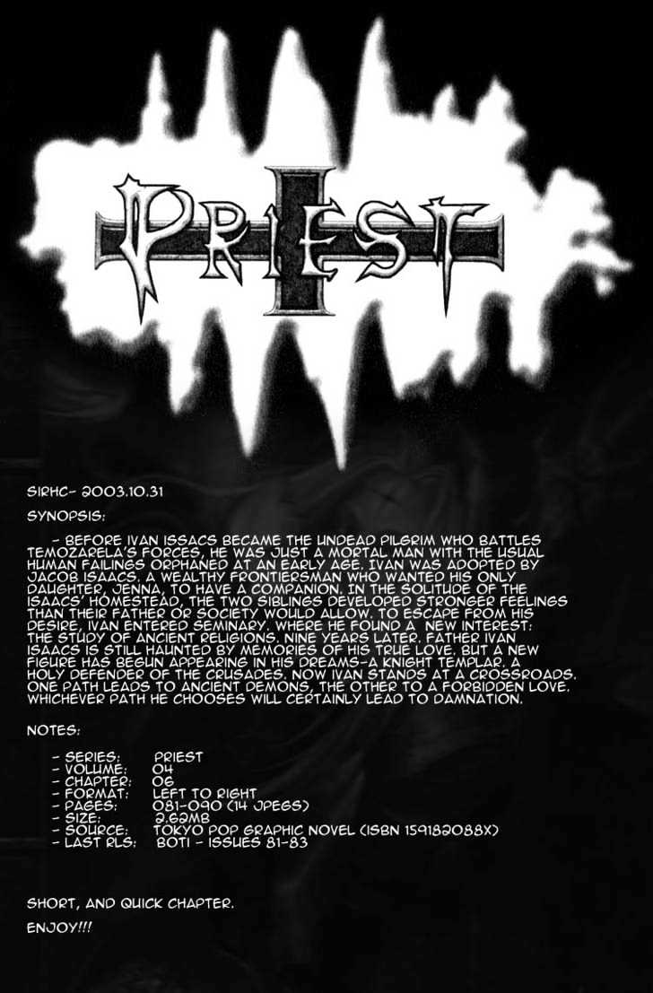 Priest Chapter 6.2 page 1 - 