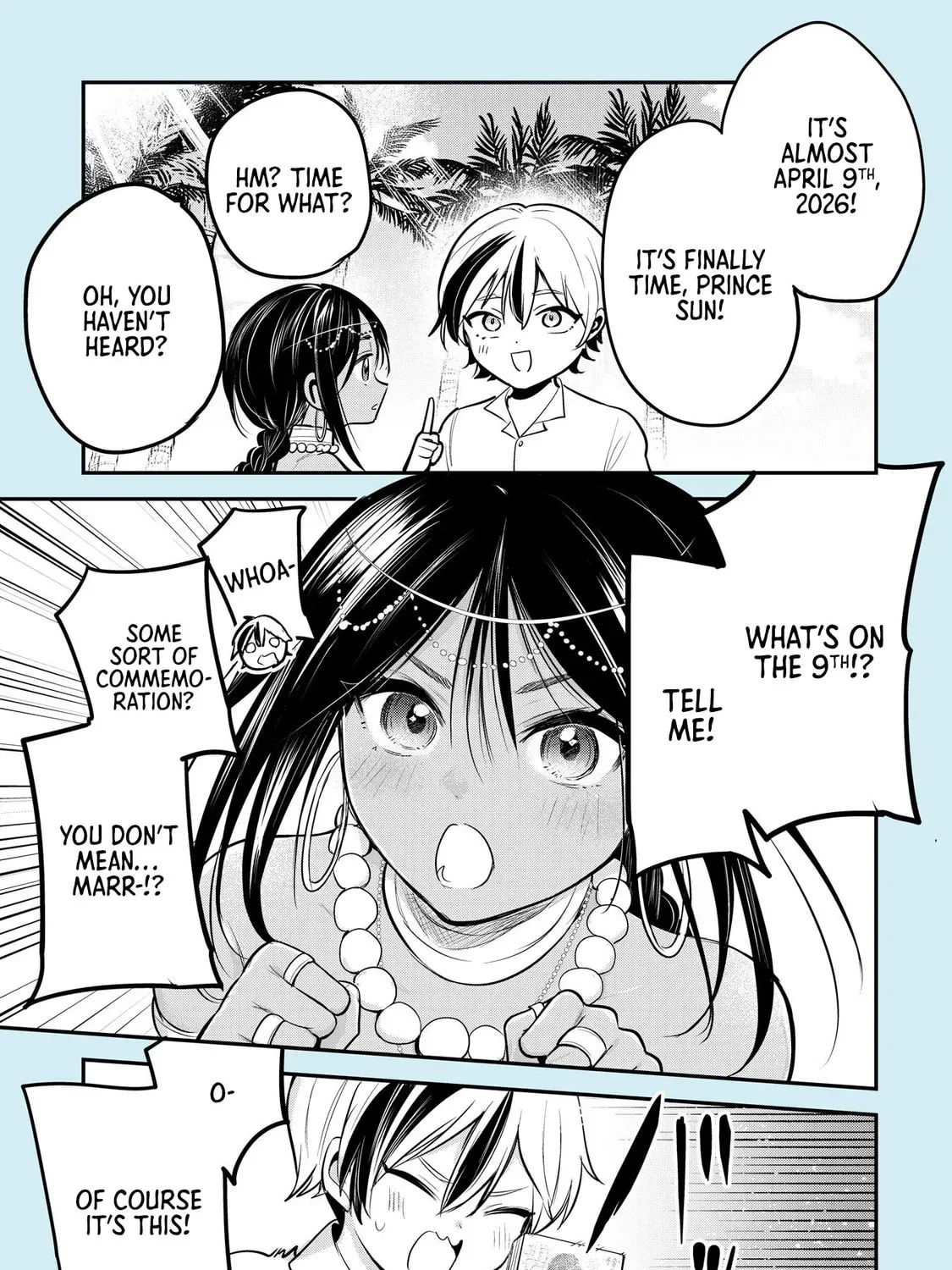 Prince Sun wanna be a wife Chapter 1.1 page 1 - 