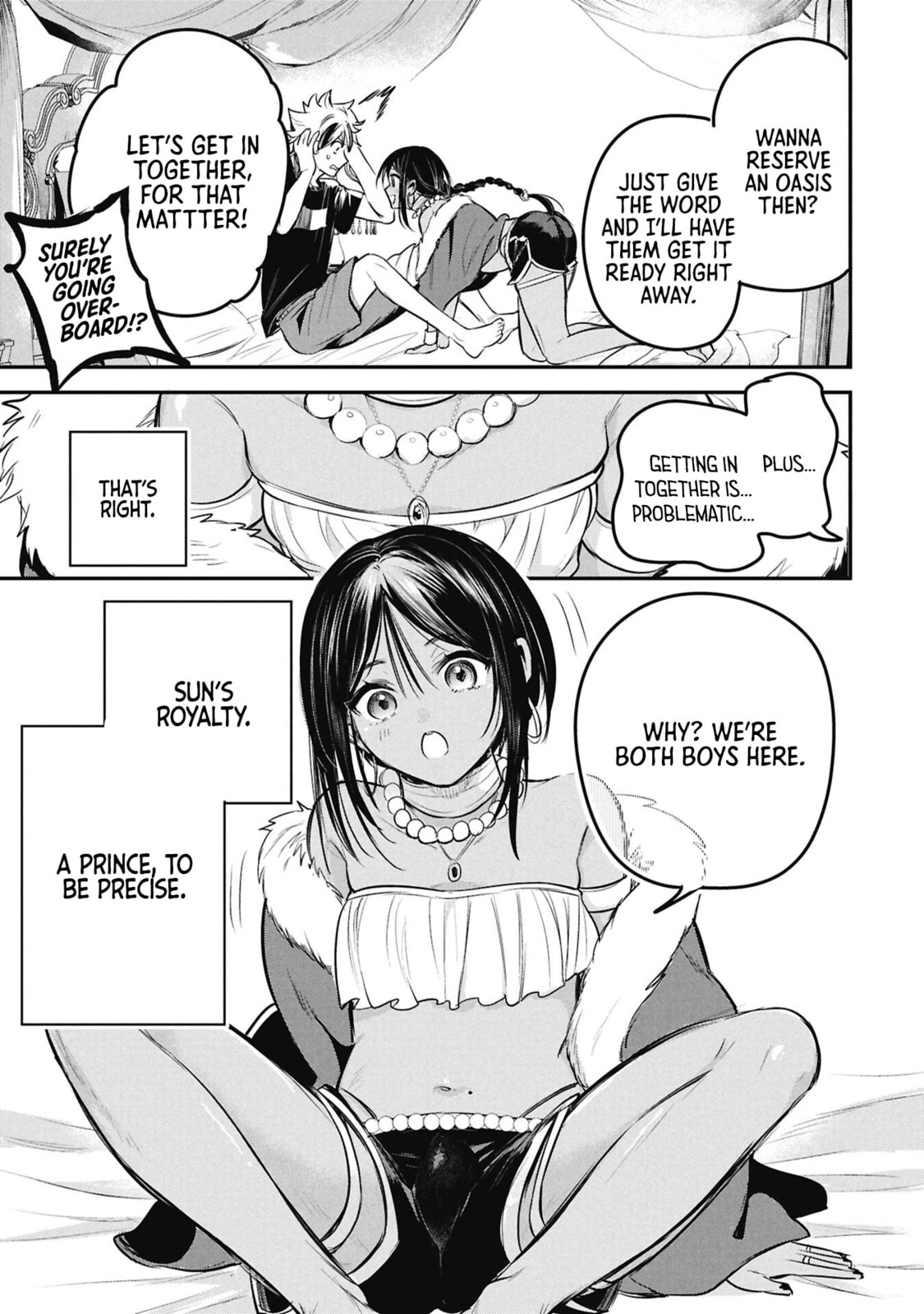 Prince Sun wanna be a wife Chapter 5 page 3 - 